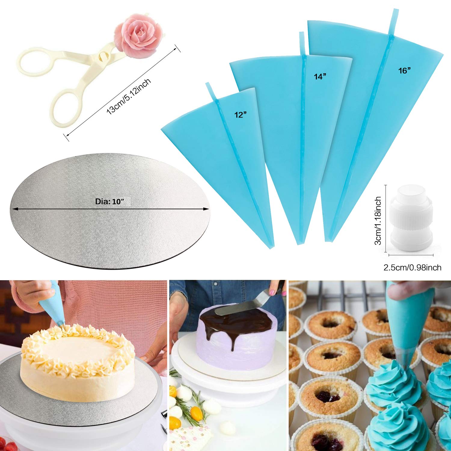 Professional Cake Decorating Kit - 10