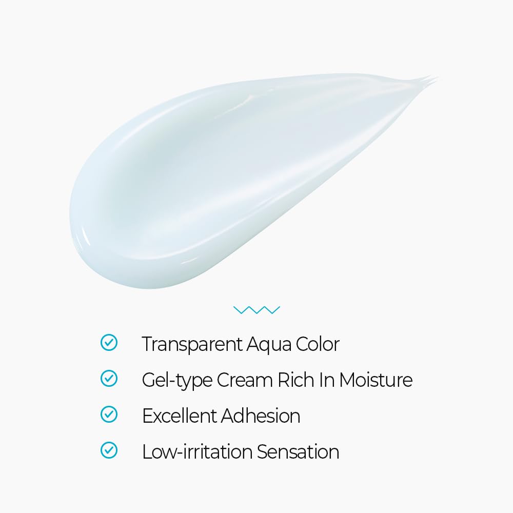 BLUE PEARLSATION ONE DAY 8 CUPS AQUA CREAM - Cooling Hydrating Face Moisturizer with Niacinamide & Marine Collagen | Lightweight Korean Skincare for Sensitive Skin | Wrinkle Care & Soothing Cream | 1.69 fl oz | Perfect for Daily Hydration & Summer Skin Relief