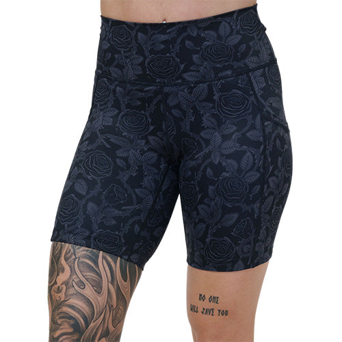 Stylish Women's Shorts - Dangerously Beautiful High Waist Summer Casual Shorts for Outdoor, Beach, and Vacation