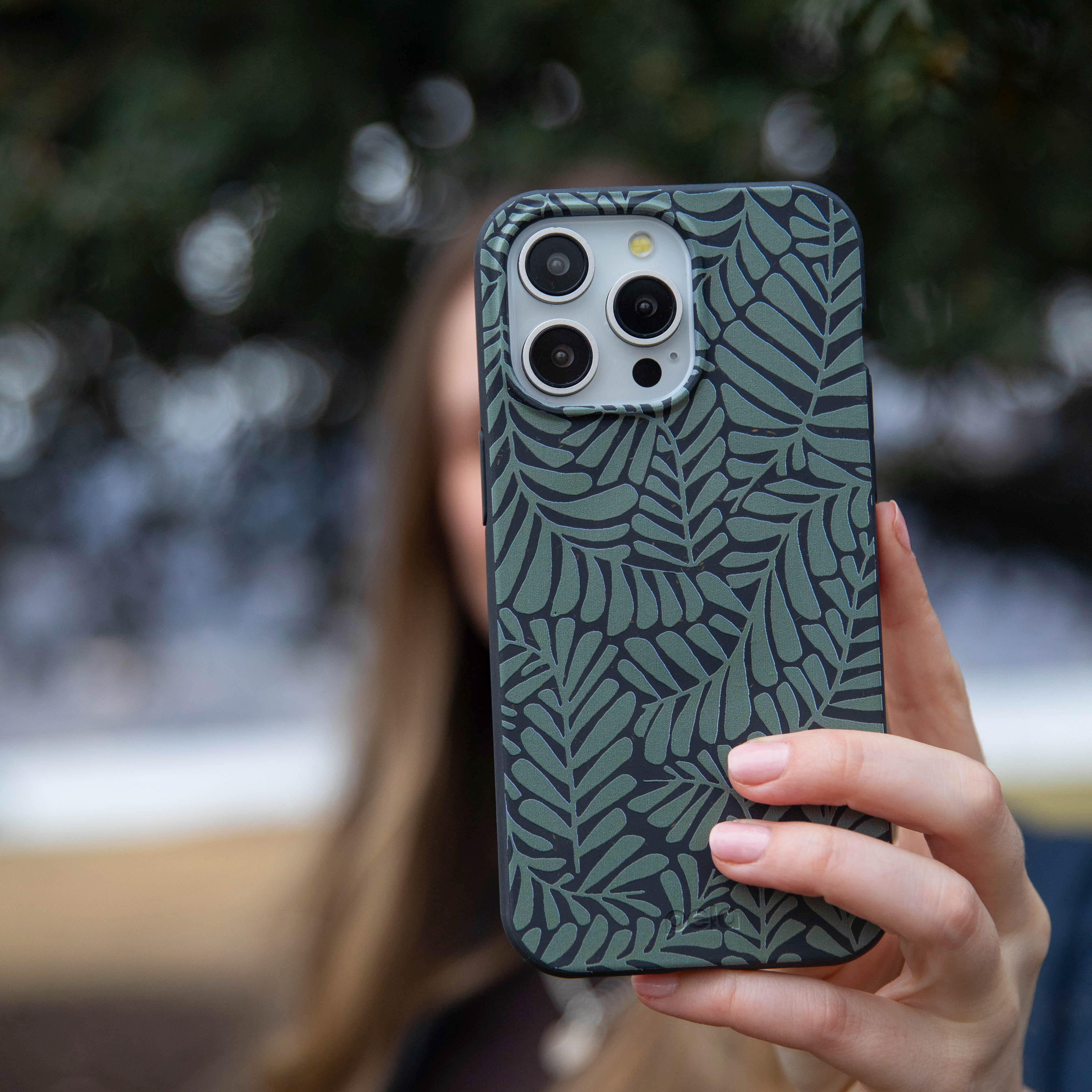 Black Fern Dreams iPhone 16 Case - Slim Protective Cover with Premium Design - Perfect for Everyday Use, Travel & Outdoor Activities
