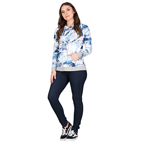 Water Color Tie Dye-blue