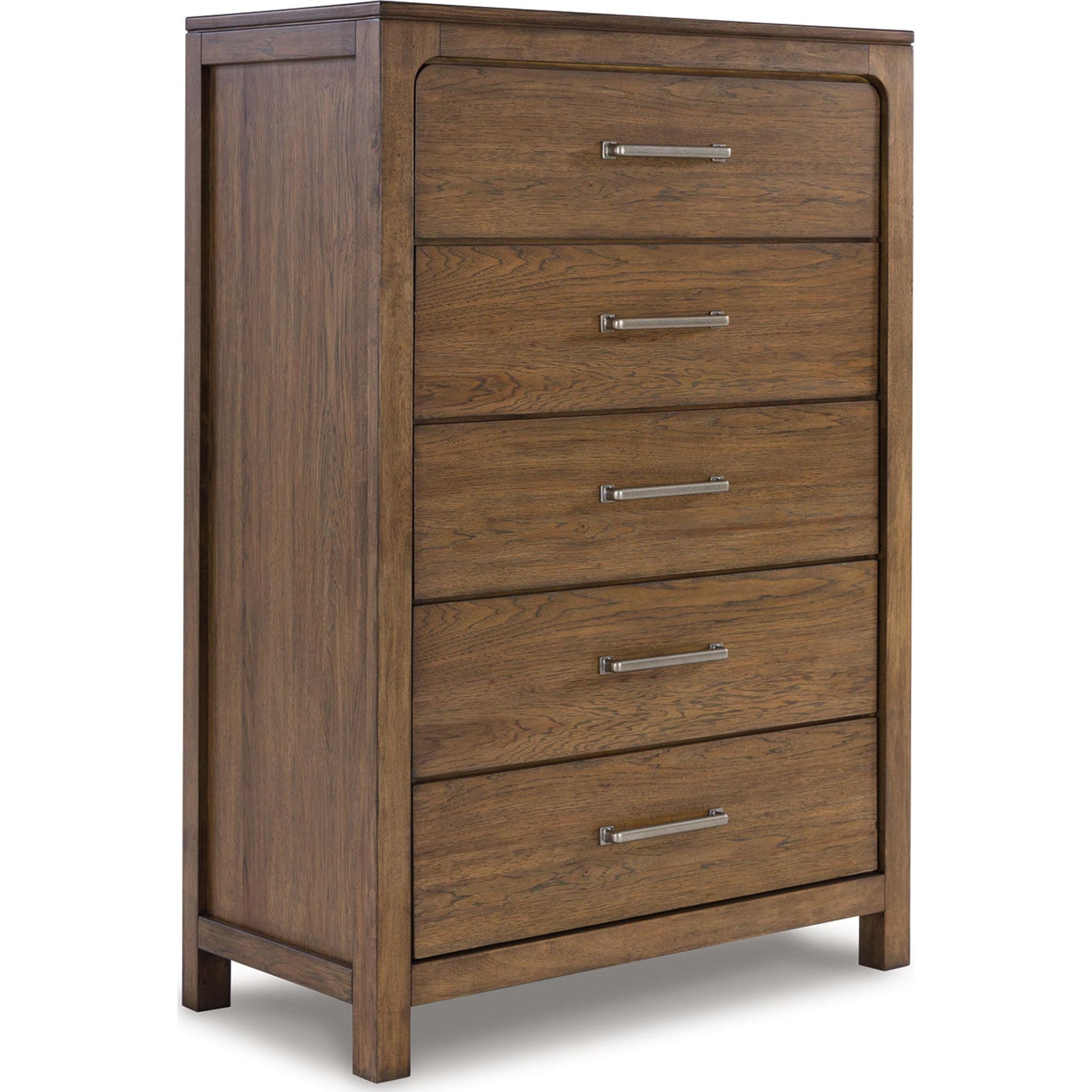 Cabalynn Chest - Light Brown Wooden Storage Cabinet for Bedroom, Living Room & Office | Organize Clothes, Books & Home Decor