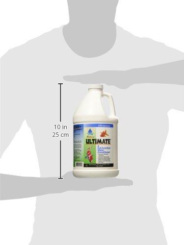 Hikari AHK72337 Ultimate Aquarium Water Conditioner for Fish Tanks - 0.5 Gallon | Removes Chlorine & Heavy Metals | Safe for Freshwater & Saltwater Fish | Perfect for Water Changes & New Tank Setup