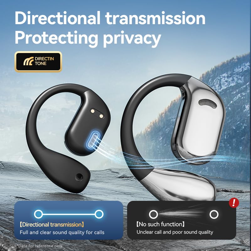 AI Translation Earbuds with Real-Time 144 Language Translator - 3-in-1 Wireless Earbuds for iOS & Android - Perfect for Travel, Business Meetings & Language Learning (Black) - Ideal for International Travelers, Business Professionals & Students