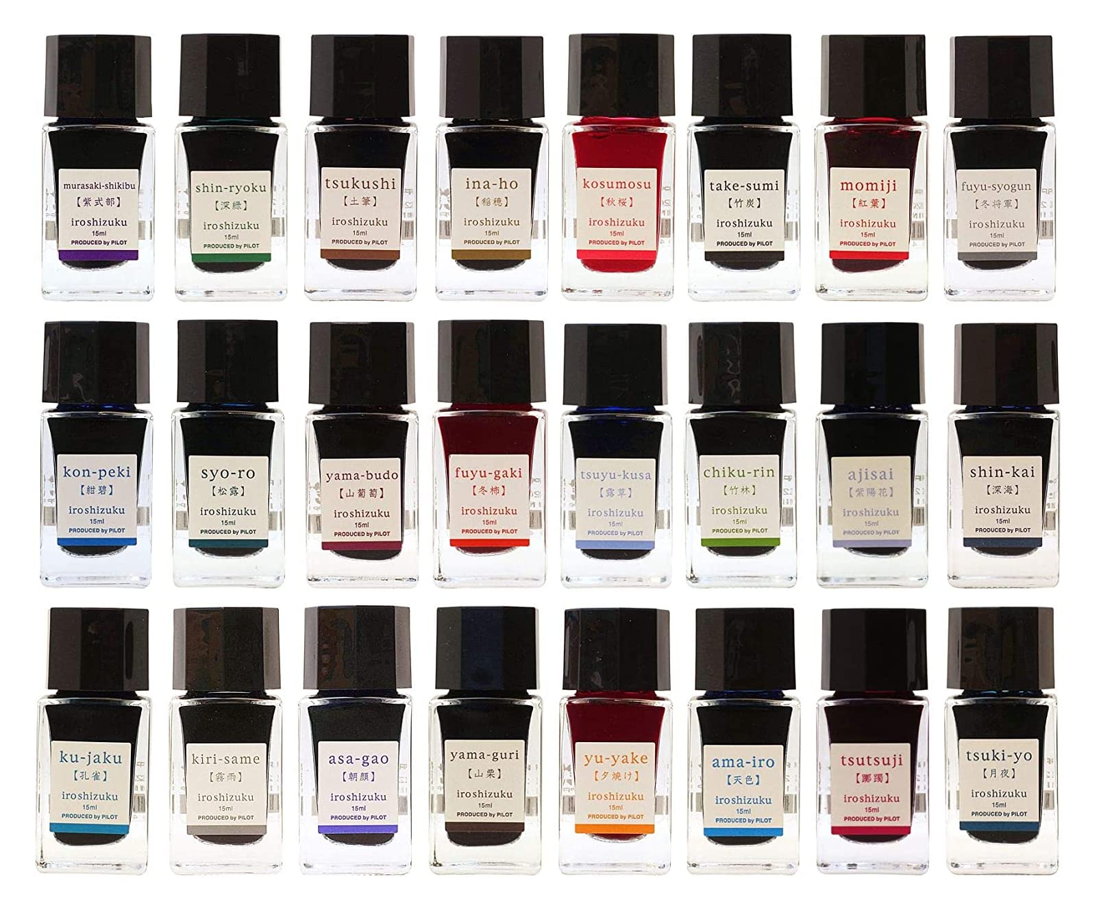 Pilot Iroshizuku Syo-Ro Fountain Pen Ink - 15ml Mini Bottle | Premium Japanese Import | Perfect for Calligraphy, Journaling & Artistic Writing