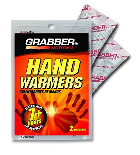 Grabber HH2 Hothands Hand Warmers - Reusable & Disposable Hand Warmer Packs for Cold Weather - Perfect for Outdoor Activities, Hunting, Skiing & Winter Sports