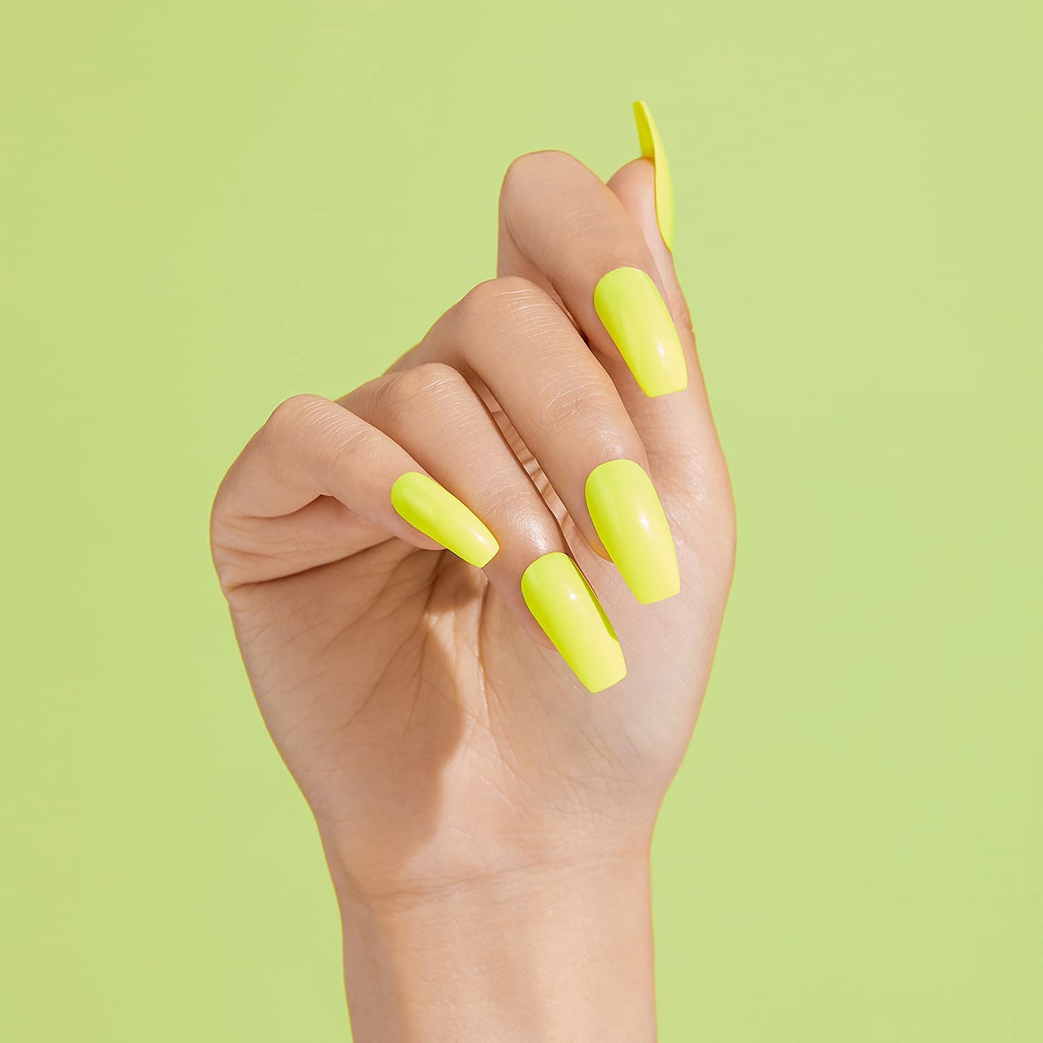 Gold Finger Gel Glam Color Nail Full Cover False Nails Glue On Fake Nails - Long Lasting Press On Nails for Women, Perfect for Parties, Weddings & Special Occasions