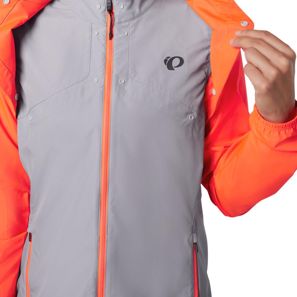 Women's Waterproof Convertible Jacket - Lightweight Windproof Raincoat for Hiking, Camping & Outdoor Adventures