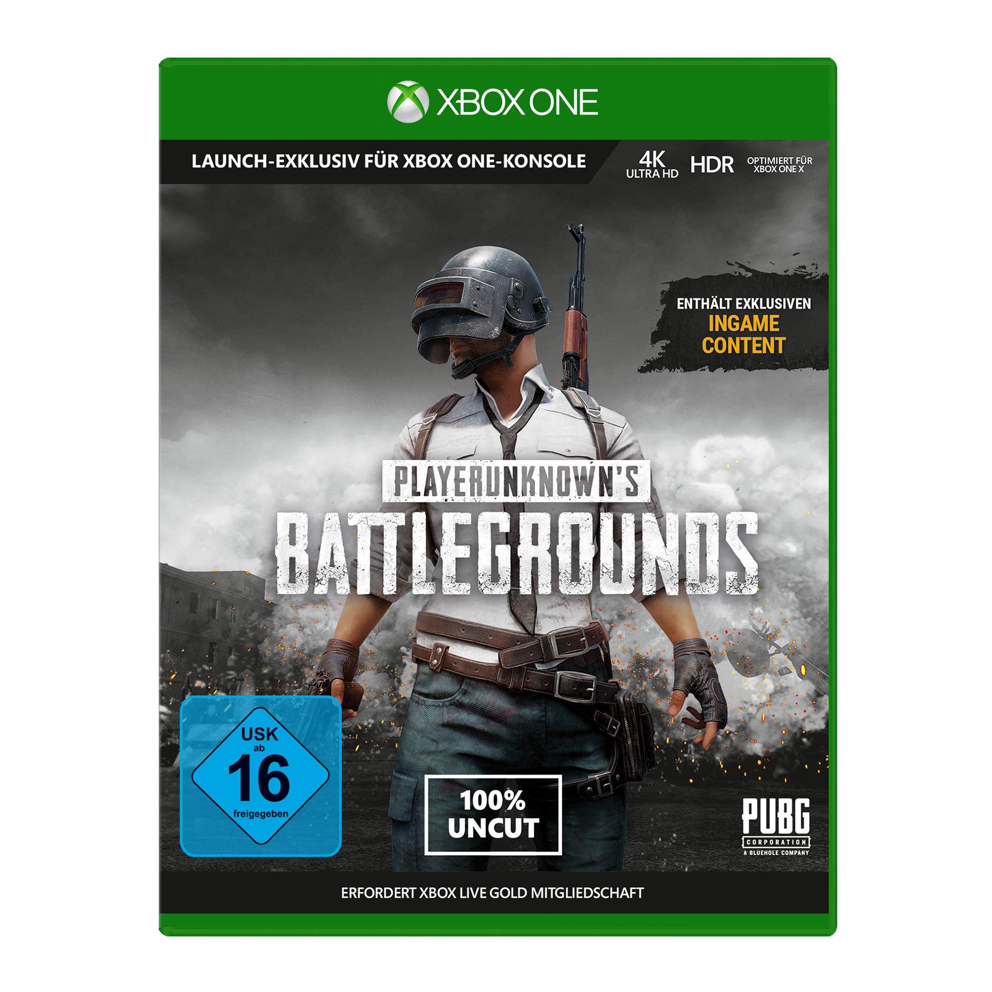 PUBG Xbox One Game - PlayerUnknown's Battlegrounds v1.0 with New Snow Map Vikendi | First-Person Shooter Battle Royale Game for Xbox One | Perfect for Competitive Multiplayer Gaming and Esports Enthusiasts