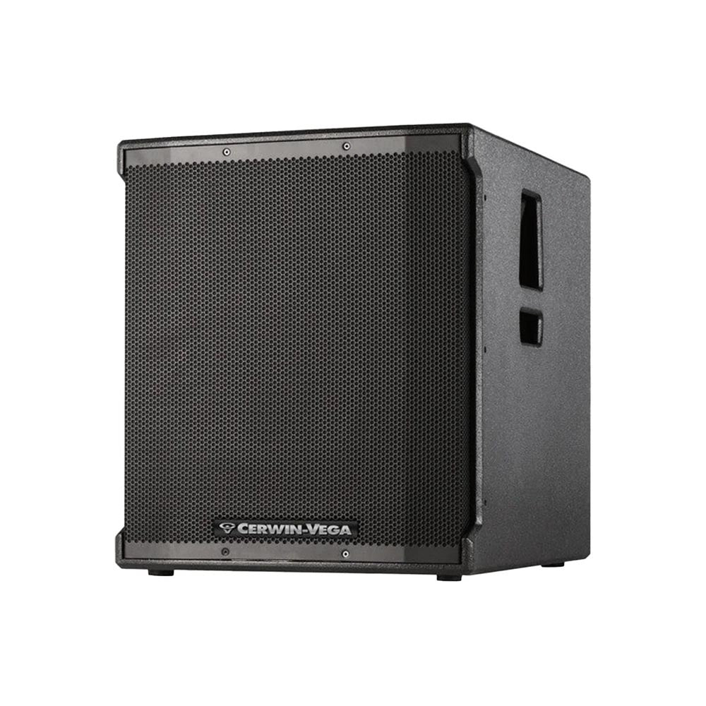 Cerwin Vega CVE 18S 18-Inch Powered Subwoofer - High Power Bass Speaker for Home Theater, DJ Parties & Car Audio Systems