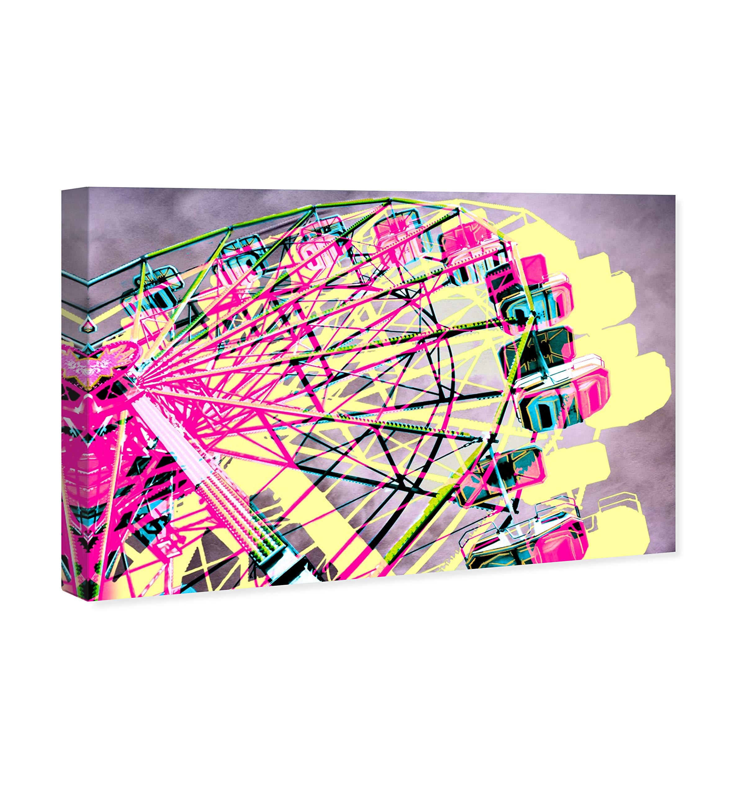 Oliver Gal Artist Co. 'Ferris Wheel' Wall Art Canvas Print - 36