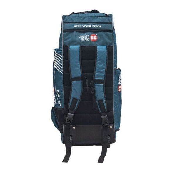SS VA 900 Duffle Wheelie Cricket Kit Bag - Large Rolling Sports Equipment Bag for Cricket Gear Storage & Travel | Perfect for Team Games, Practice Sessions & Tournament Transport
