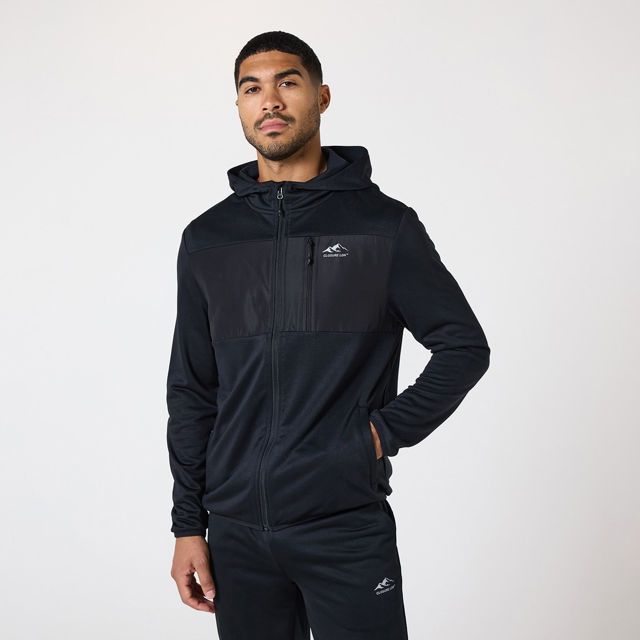Premium Core Tricot Tracksuit for Men & Women - Comfortable Black Jogging Suit | Gym Workout, Running, Lounge Wear, Casual Outfit
