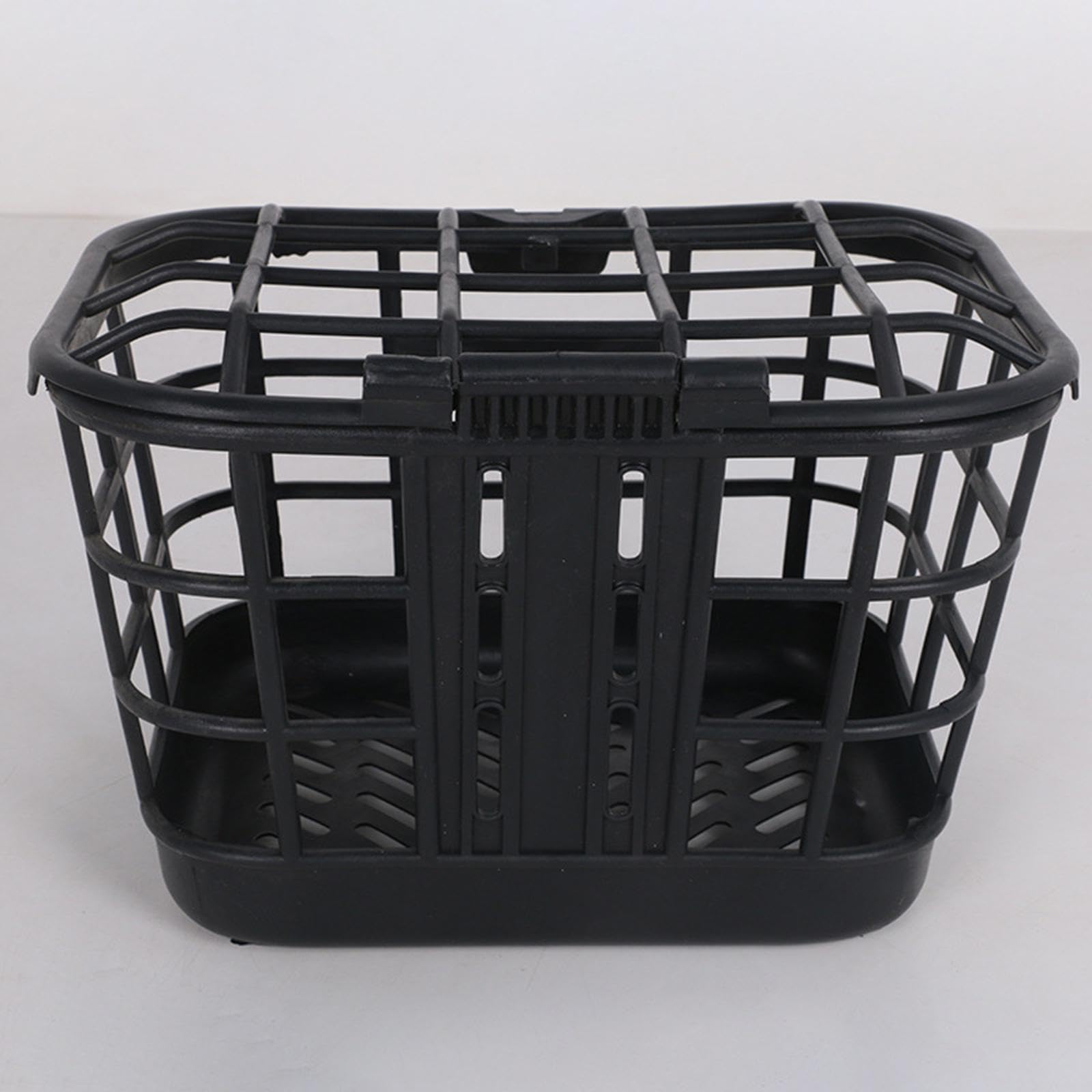 Sturdy Bike Basket with Lid - Universal Front Bicycle Basket for Electric & Regular Bikes - Perfect for Commuting, Groceries & Outdoor Adventures (Men & Women)
