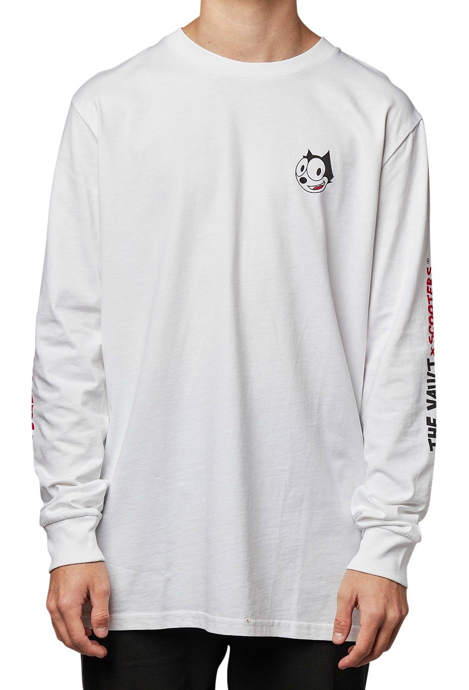 Stylish TV Scooter Cats Long Sleeve Shirt for Men & Women - Perfect for Casual Wear, Outdoor Activities, and Cat Lovers