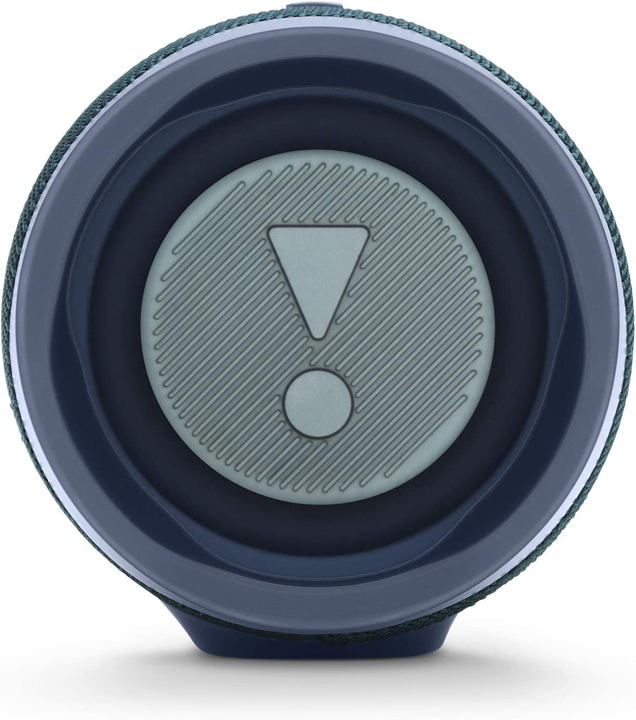 JBL Charge 4 Bluetooth Speaker - Wireless Portable Speaker with Powerful Bass, IPX7 Waterproof, 20-Hour Playtime - Perfect for Outdoor Adventures, Beach Parties & Poolside Relaxation (Blue)