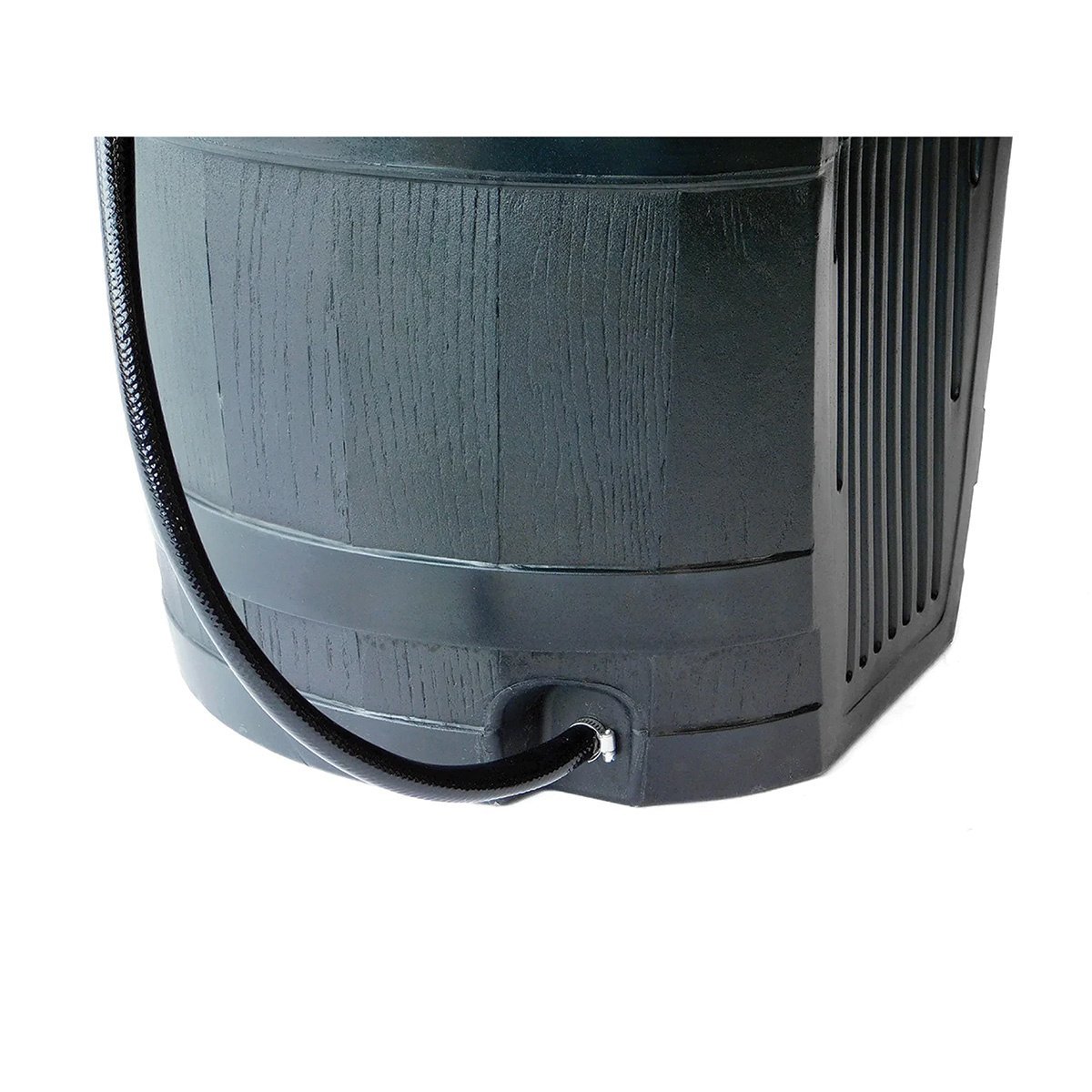 FCMP Outdoor Raincatcher 45 Gallon Water Barrel - Heavy Duty Rain Water Collection System for Garden, Lawn & Home Use