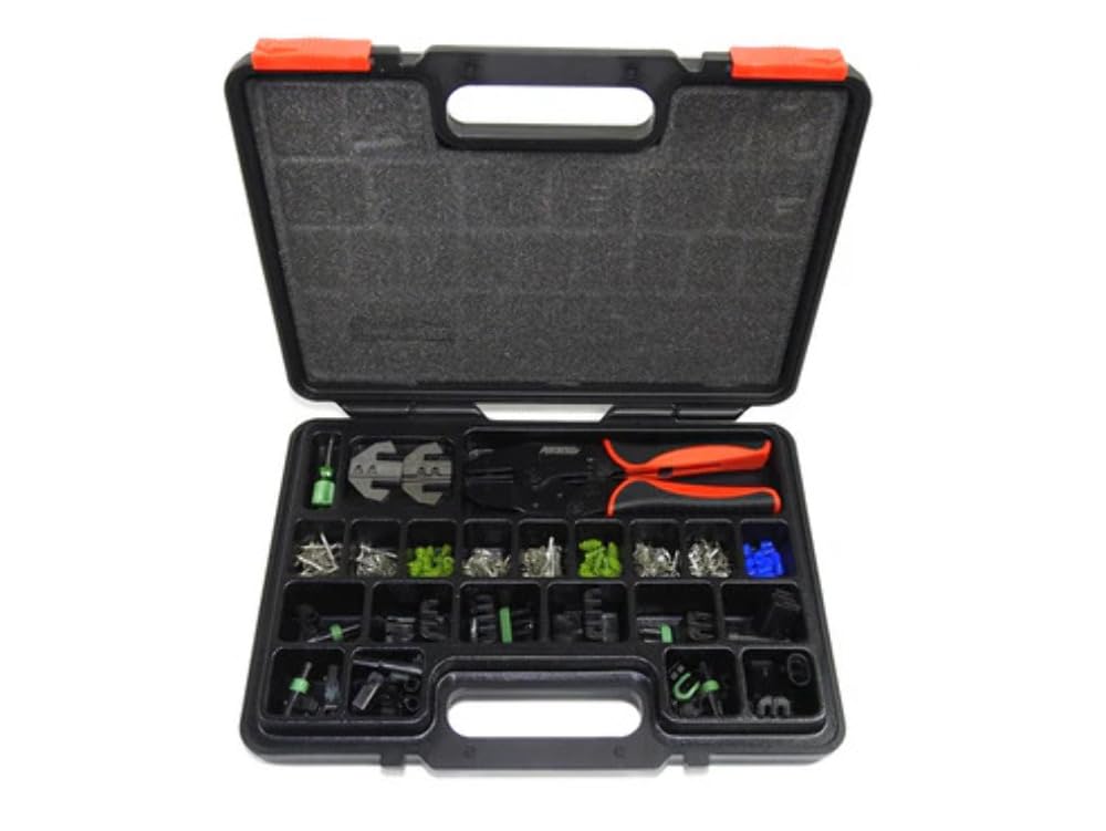 PERTRONIX Weather Pack Quick Change Crimp Tool - Professional Electrical Connector Crimping Pliers for Automotive Wiring - Perfect for DIY Car Repairs & Electrical Projects