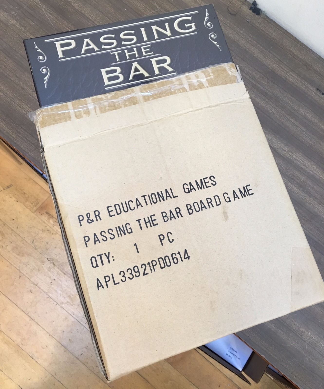 Passing the Bar Board Game - Fun & Educational Law Trivia Game for Aspiring Lawyers & Legal Enthusiasts - Perfect for Game Nights, Law School Study Groups & Office Parties
