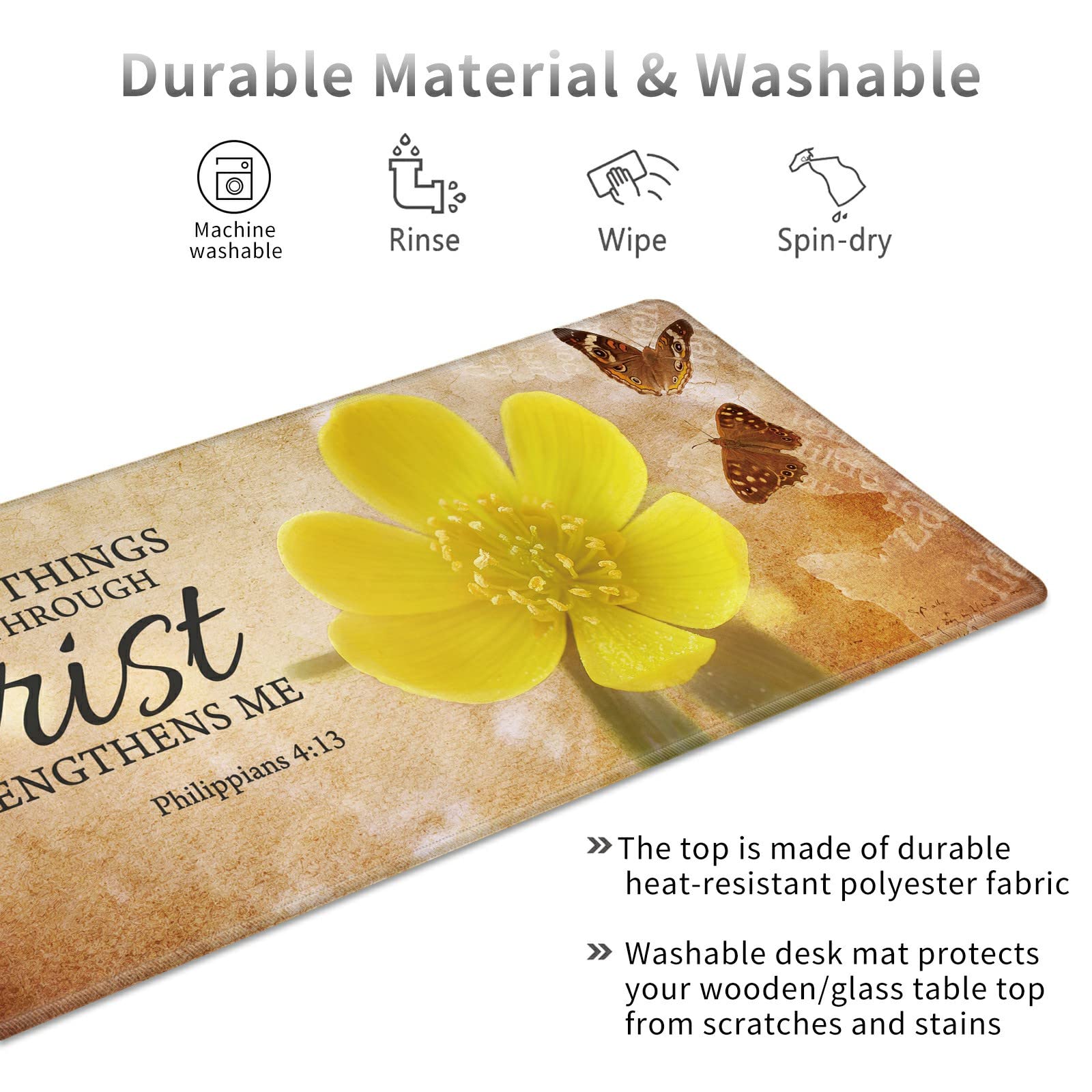 Premium Office Desk Mat Set - Large 31.5