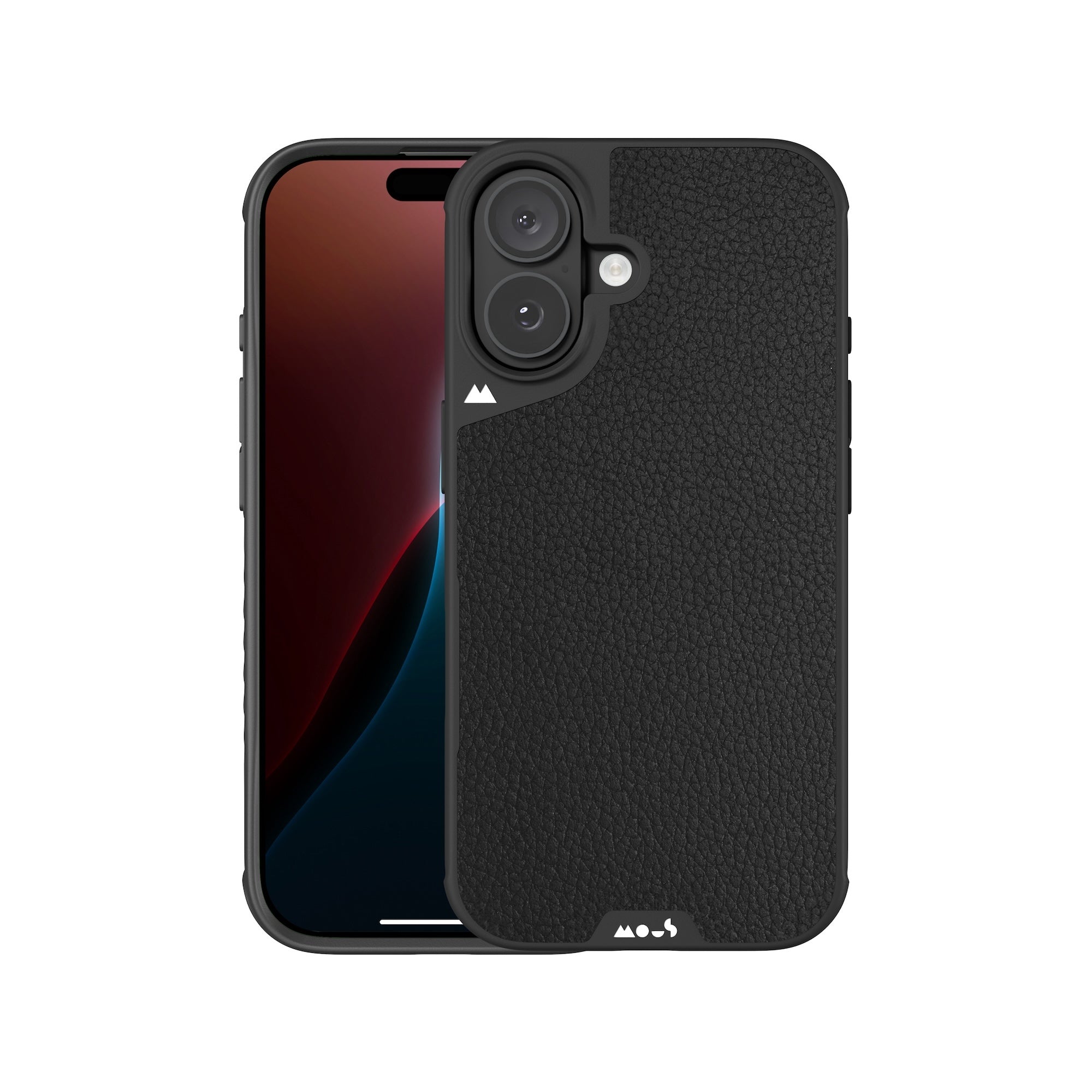 Premium MagSafe® Compatible Black Leather iPhone Case with Camera Control Button - Slim & Protective Cover for iPhone 14/13/12 Pro Max, Perfect for Work, Travel & Everyday Use