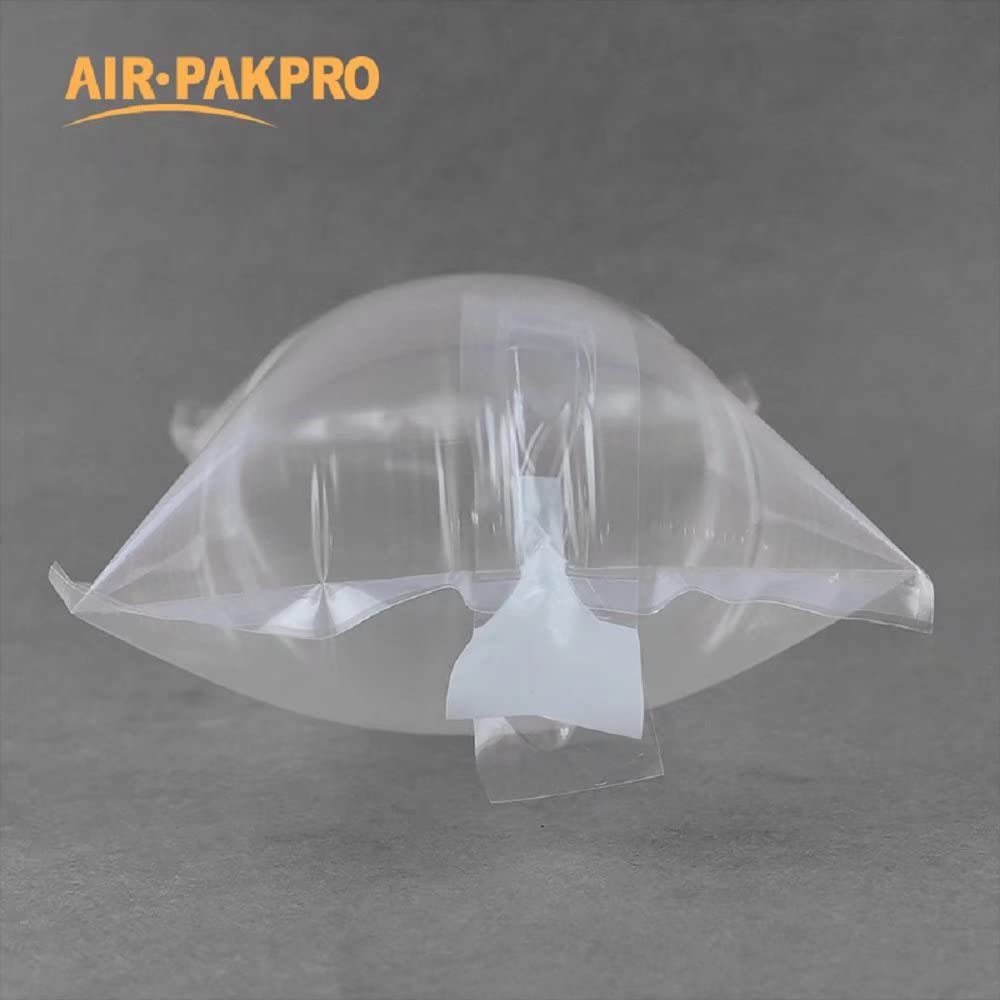 100 Pack Inflatable Air Packaging Bags - 3.9x9.8 Inch Clear Plastic Air Pillows for Shipping Protection | Includes Free Hand Pump | Void Fill Cushioning for Ecommerce, Fragile Items & Moving Supplies (VFC1025) | Perfect for Online Sellers, Warehouse Packaging & Product Protection