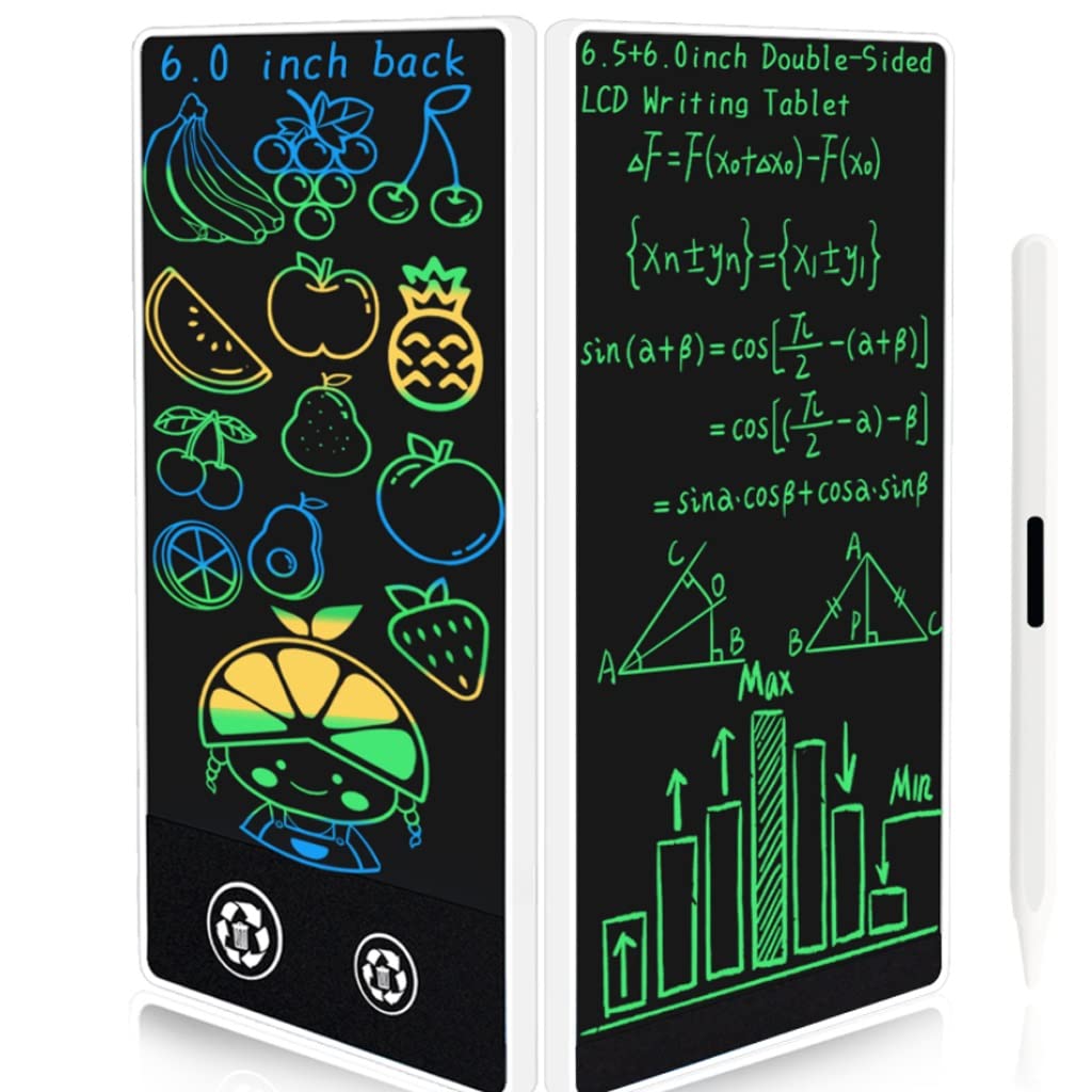 FKSDHDG Mini Portable Double-Sided LCD Writing Tablet - 8.5
