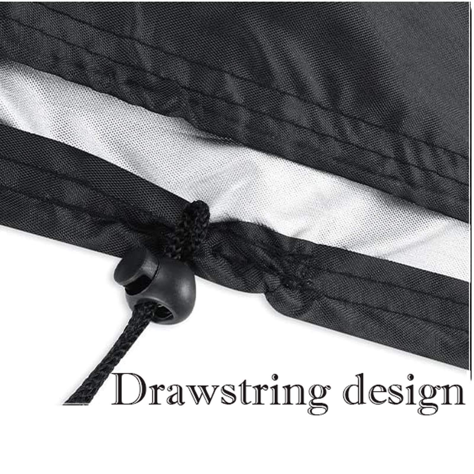 124x63x29 Inch Waterproof Garden Furniture Covers - Outdoor Patio Furniture Protector for Rattan Cube Set, 420D Oxford Fabric with UV Protection - Perfect for Backyard, Deck, and Poolside Use