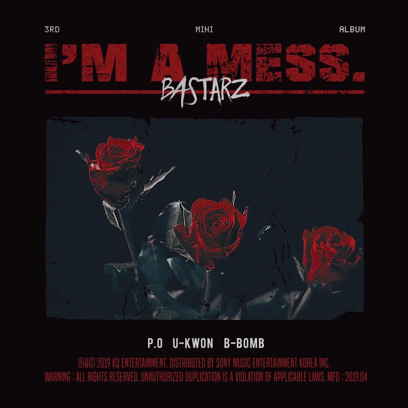 BLOCK B BASTARZ 3rd Mini Album 'I'm A Mess' - K-Pop Music CD for Fans, Collectors & Gift Giving | Perfect for Dance Practice, Road Trips & K-Pop Collections