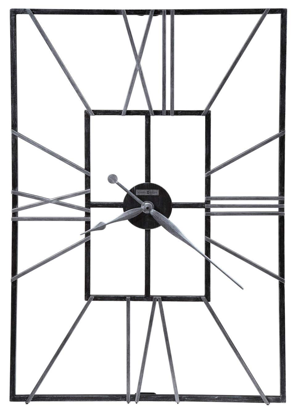 Howard Miller Krakow Wrought Iron Wall Clock - Elegant Home & Office Decor for Living Room, Bedroom, Kitchen, Study