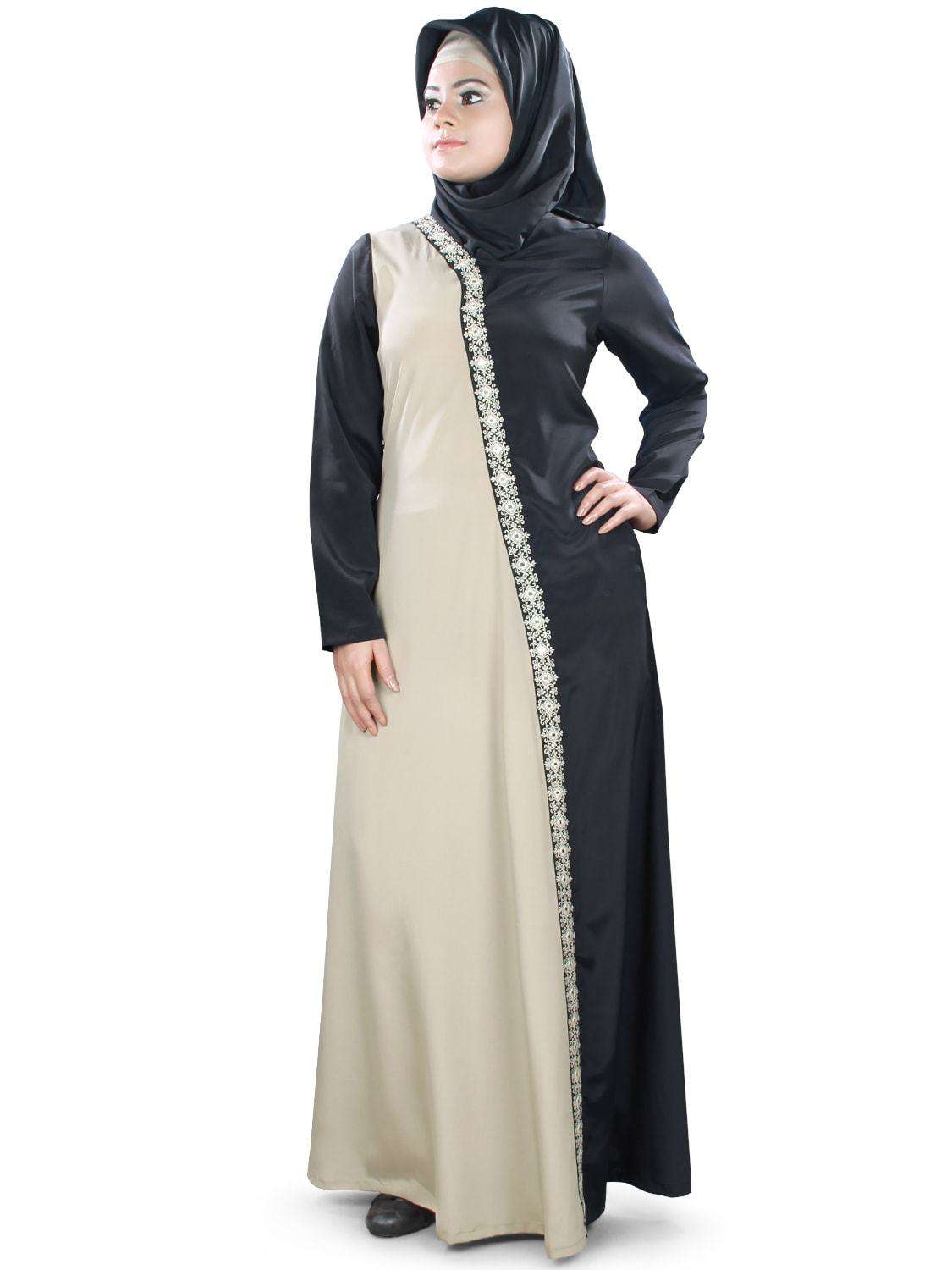 Elegant Muslim Abaya Dress for Women - Modest Islamic Prayer Gown - Perfect for Eid, Ramadan & Daily Wear