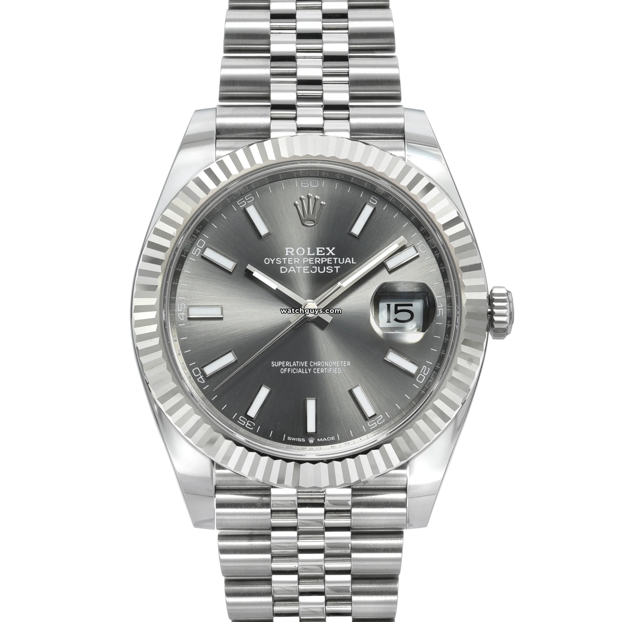 Rolex Datejust 126334 Men's Watch - Rhodium Dial & Jubilee Bracelet - Luxury Automatic Timepiece for Business & Formal Occasions