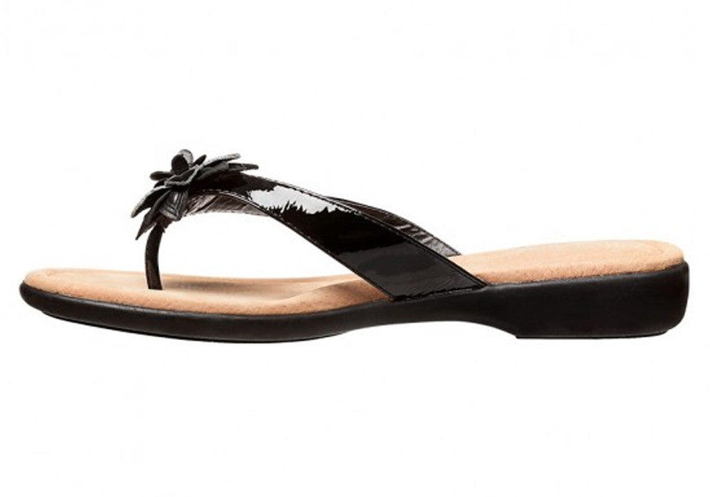 Hush Puppies Women's Veta Leather Thong Sandals - Comfortable & Stylish for Casual Wear, Beach, and Summer Outings