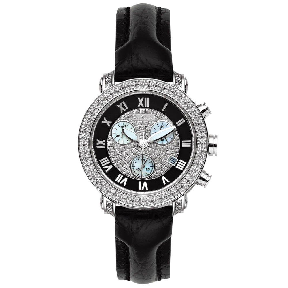 Joe Rodeo Unisex Diamond Watch - Genuine 0.6ctw to 0.75ctw Diamonds, 36mm Stainless Steel Case, Luxury Fashion Timepiece for Men & Women | Perfect for Gifts, Weddings & Special Occasions