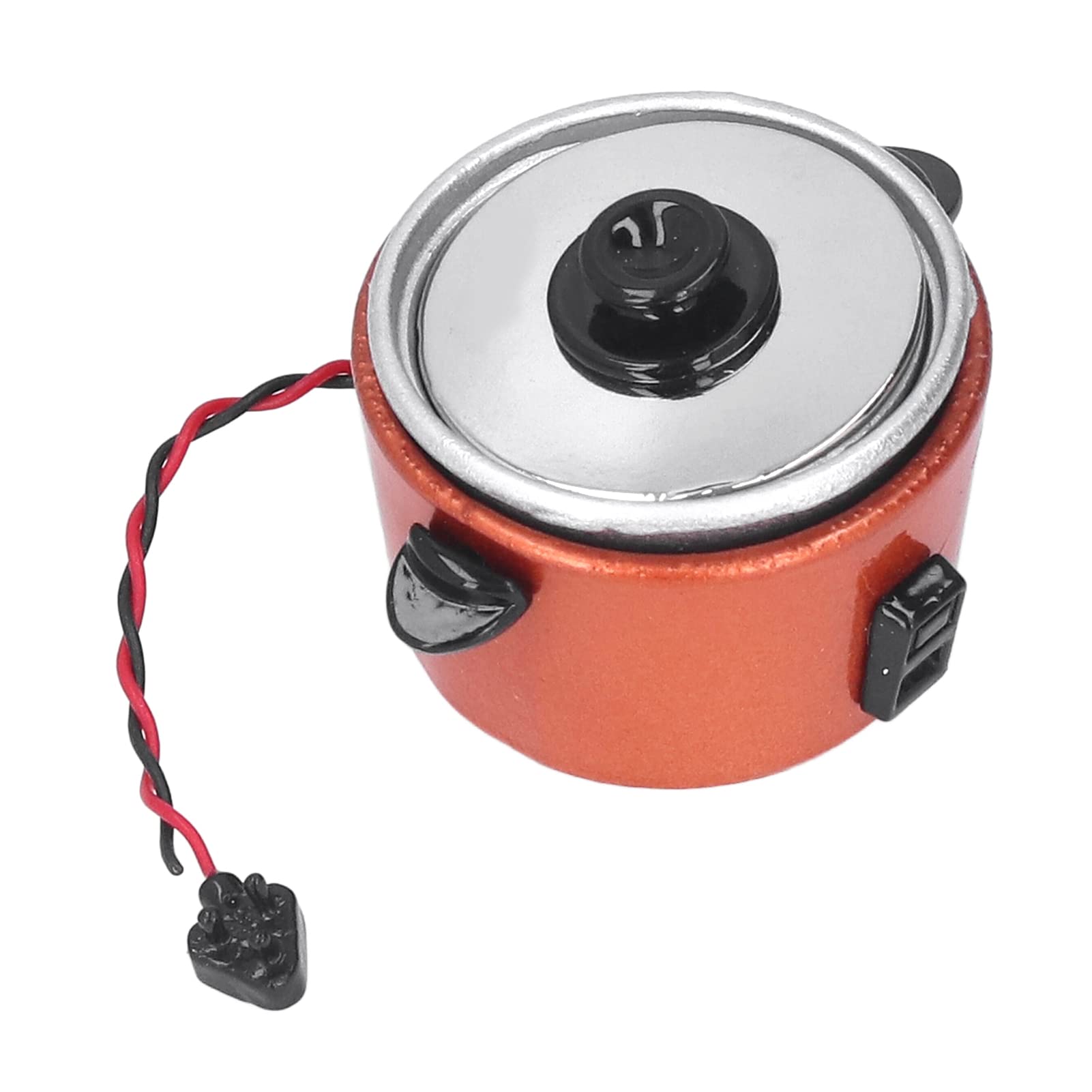 Mini Rice Cooker Toy for Kids - Pretend Play Kitchen Appliance Enhances Imagination | Dollhouse Accessories | Perfect for Role Play & Early Learning Activities