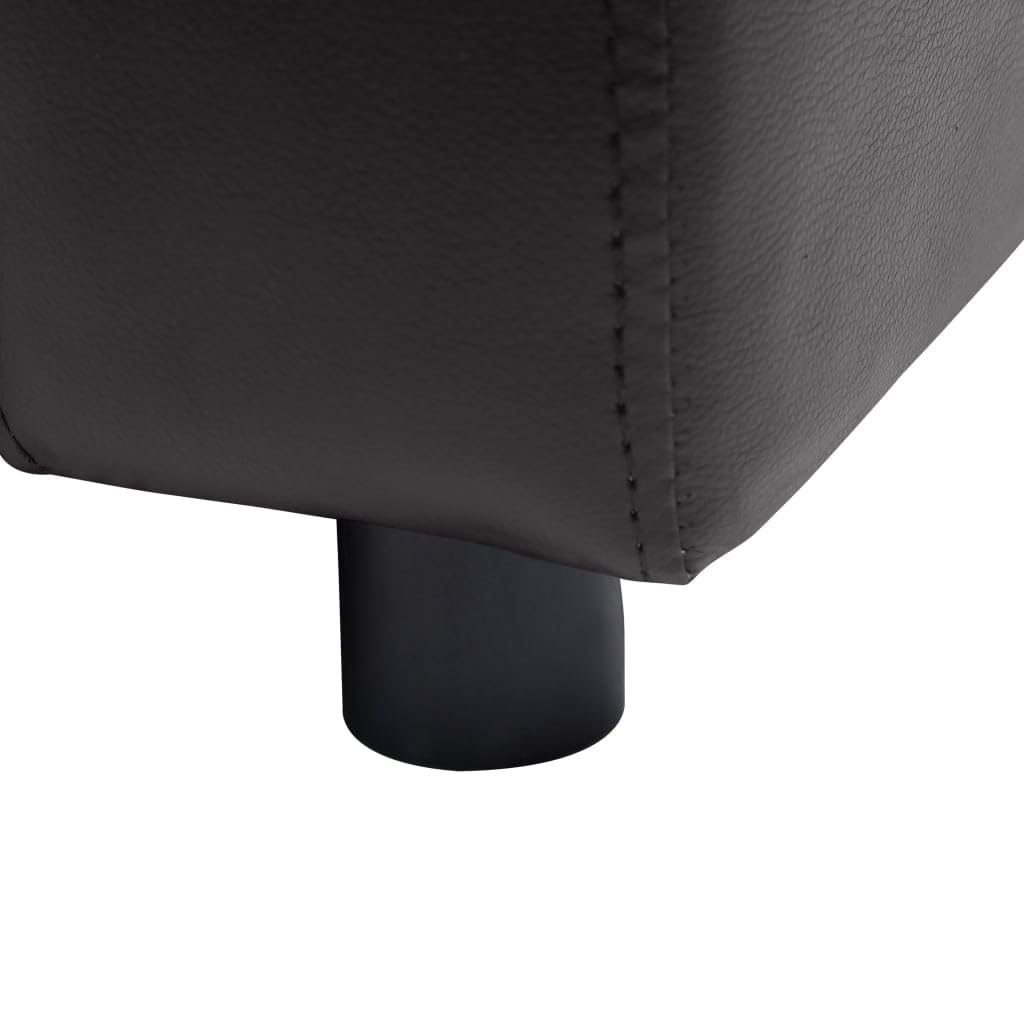 Premium Faux Leather Dog Sofa Bed - 31.5