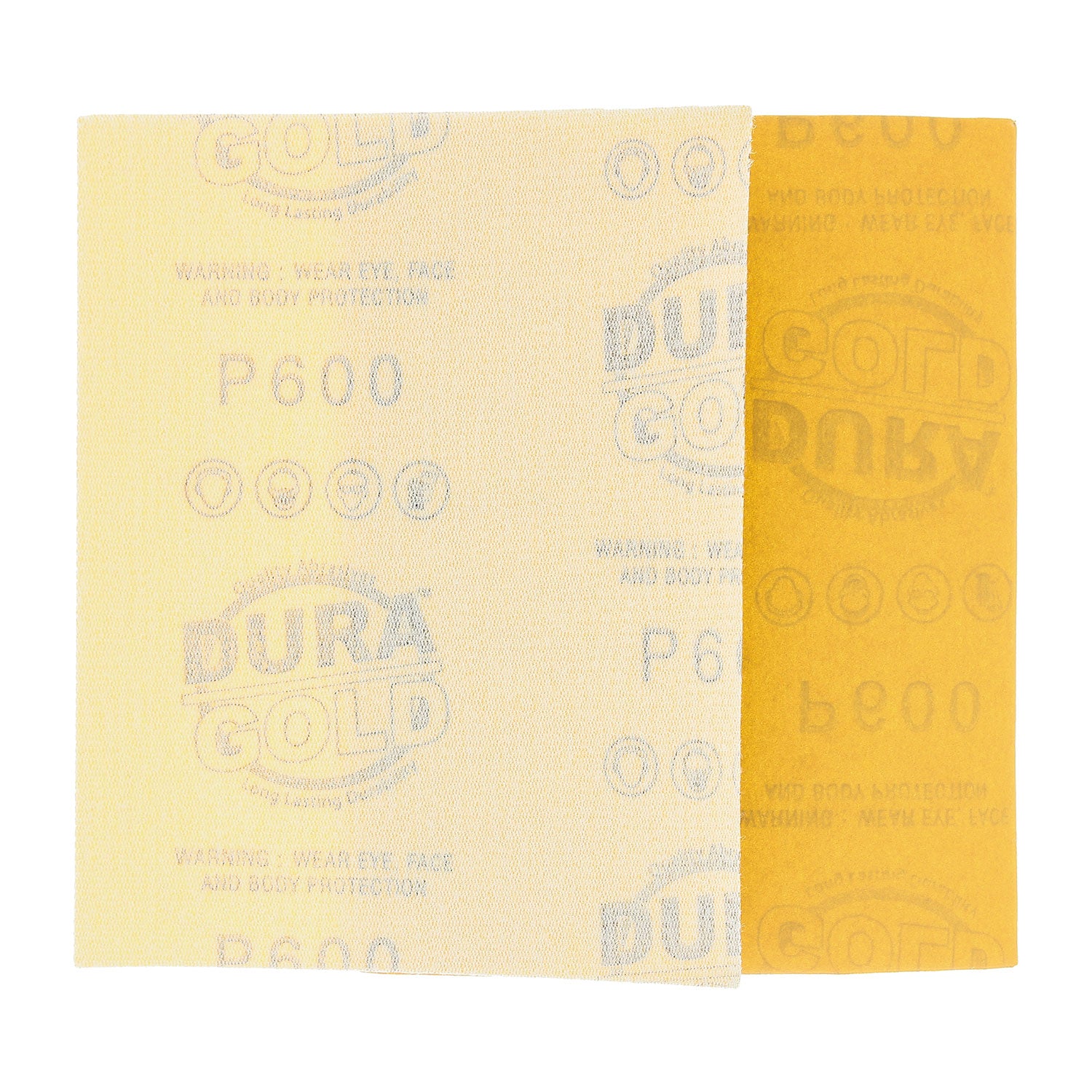 600 Grit 1/4 Sheet Hook & Loop Sandpaper 5.5