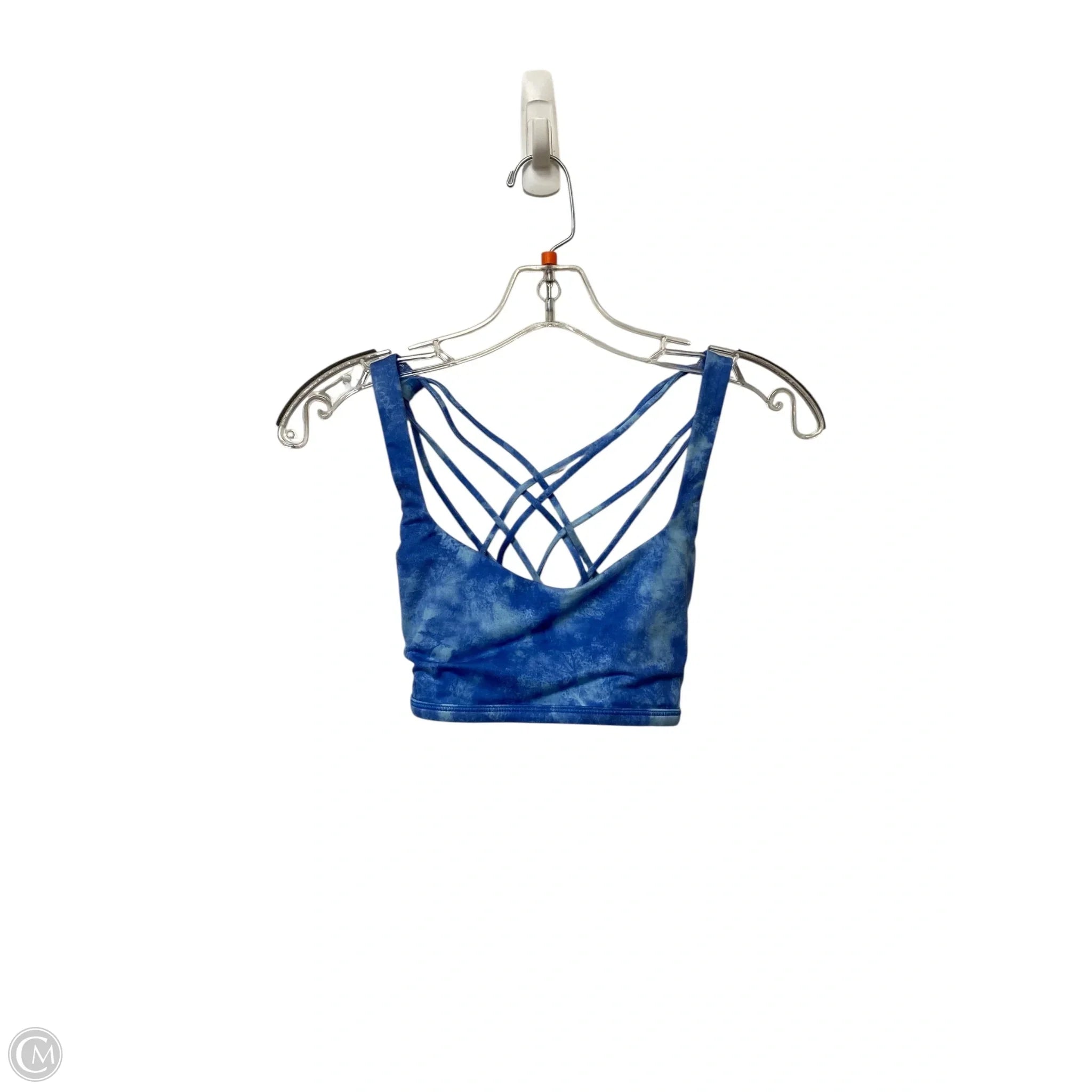 Lululemon Women's Blue Athletic Sports Bra - Size 6 | High Support Workout Top for Running, Yoga & Gym | Moisture-Wicking Comfort for Active Lifestyles
