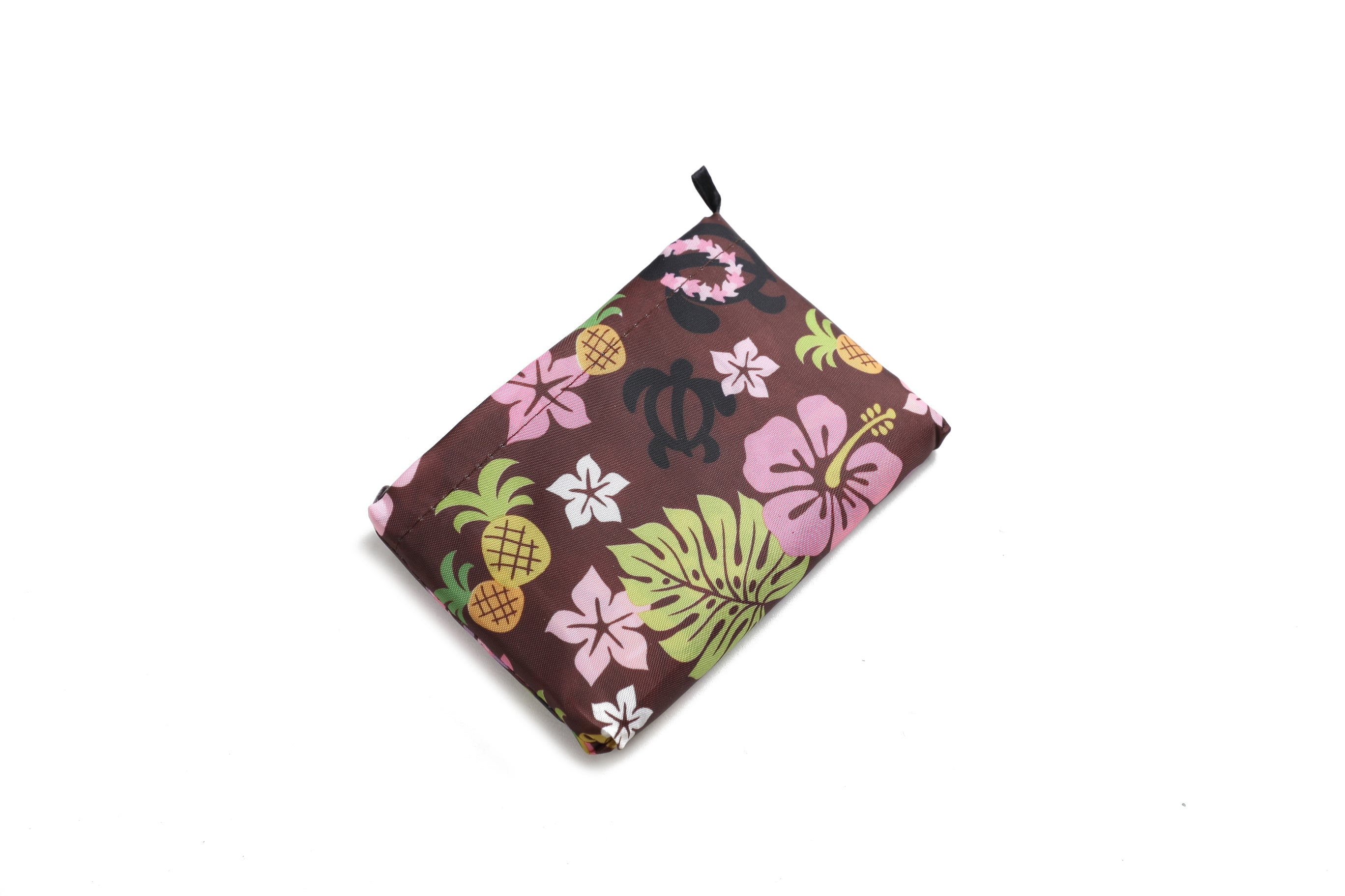 Jackie Rainbow Brown Foldable Tote Bag - Stylish & Portable for Shopping, Travel, and Daily Use