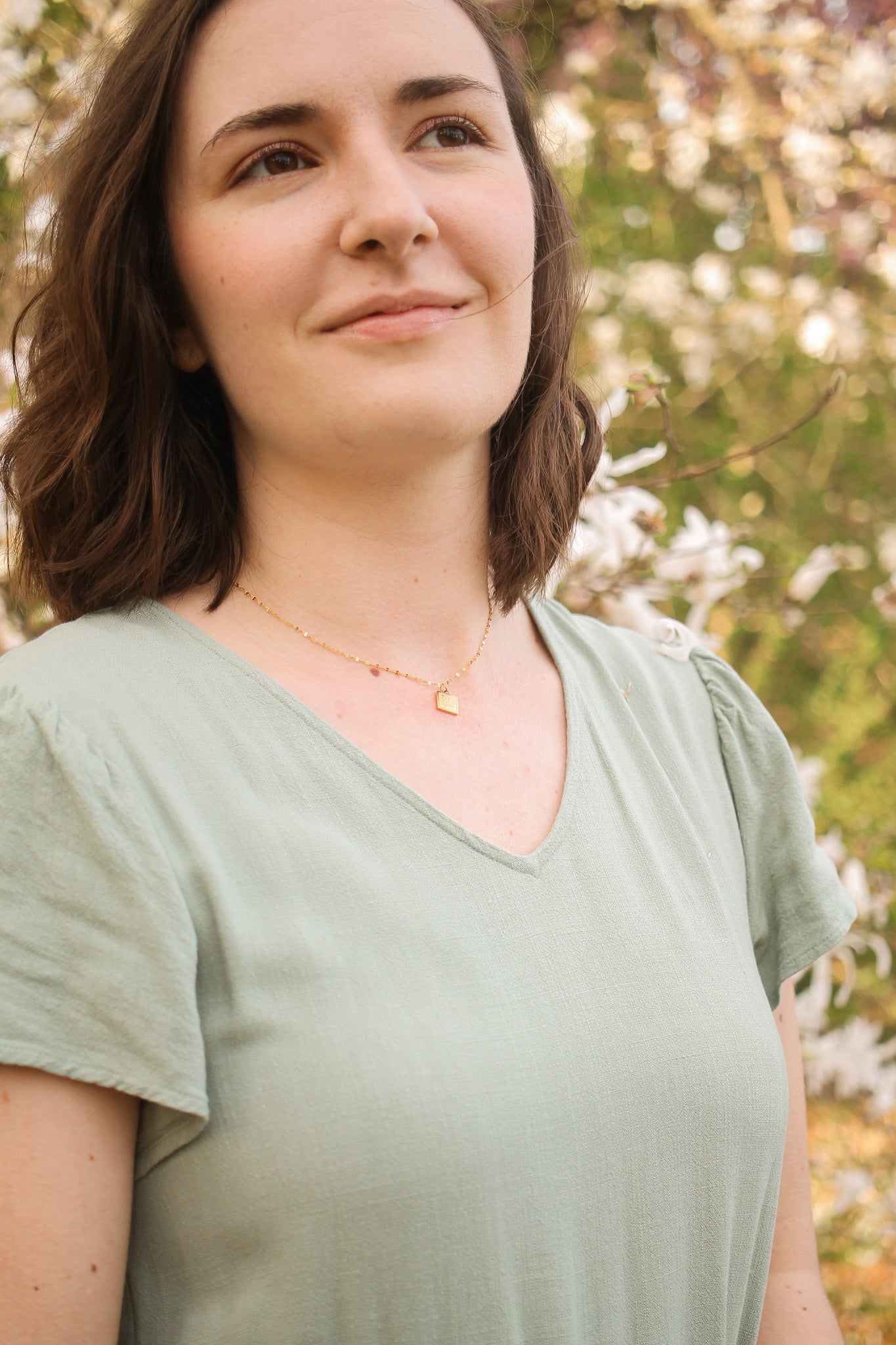 Anne Marie Gold Necklace for Women - Elegant Layering Jewelry for Everyday Wear & Special Occasions