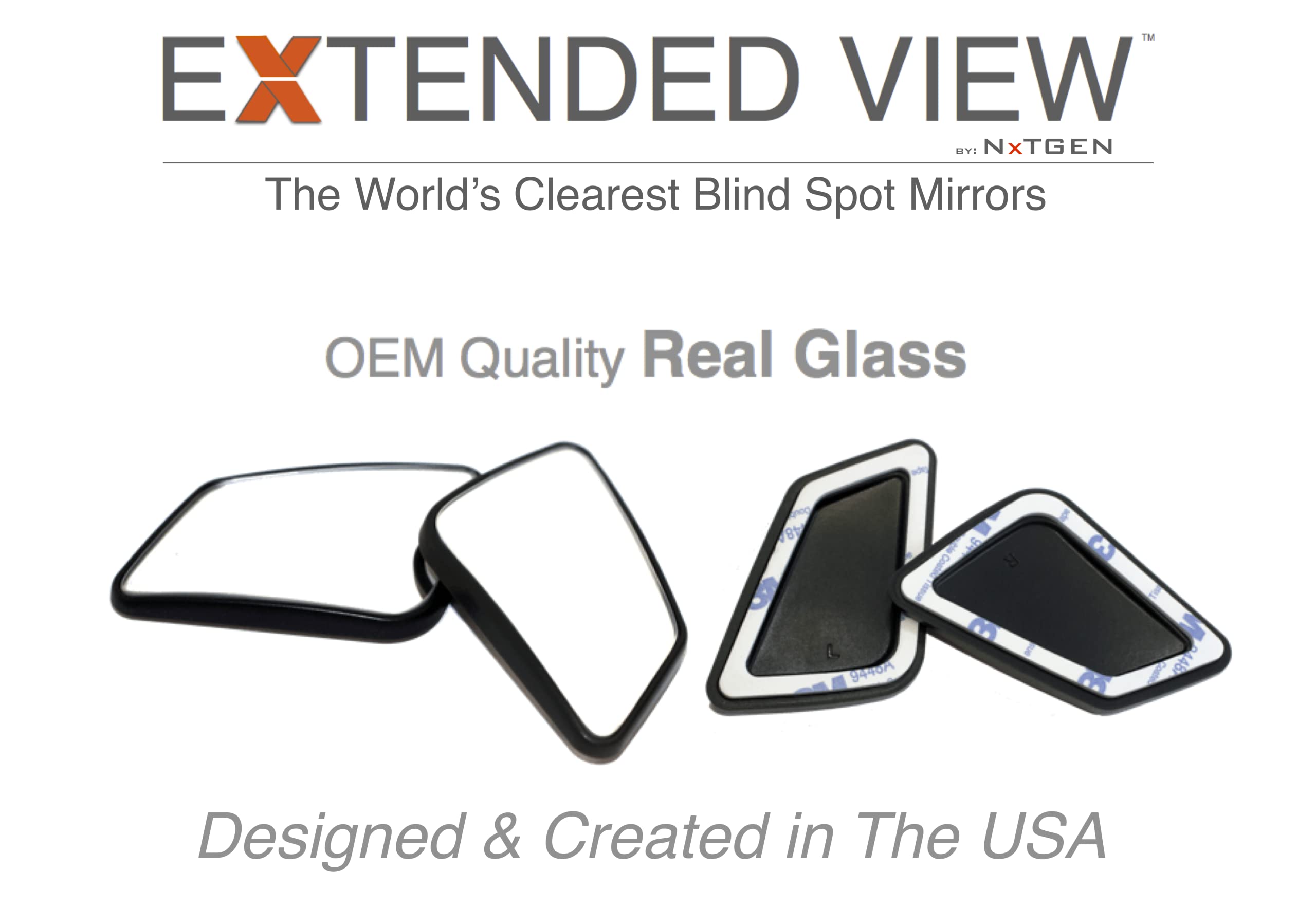 Blind Spot Mirrors for BMW M6 Convertible - Wide Angle Rear View Safety Mirrors | Perfect for Parking, Lane Changing & Safe Driving