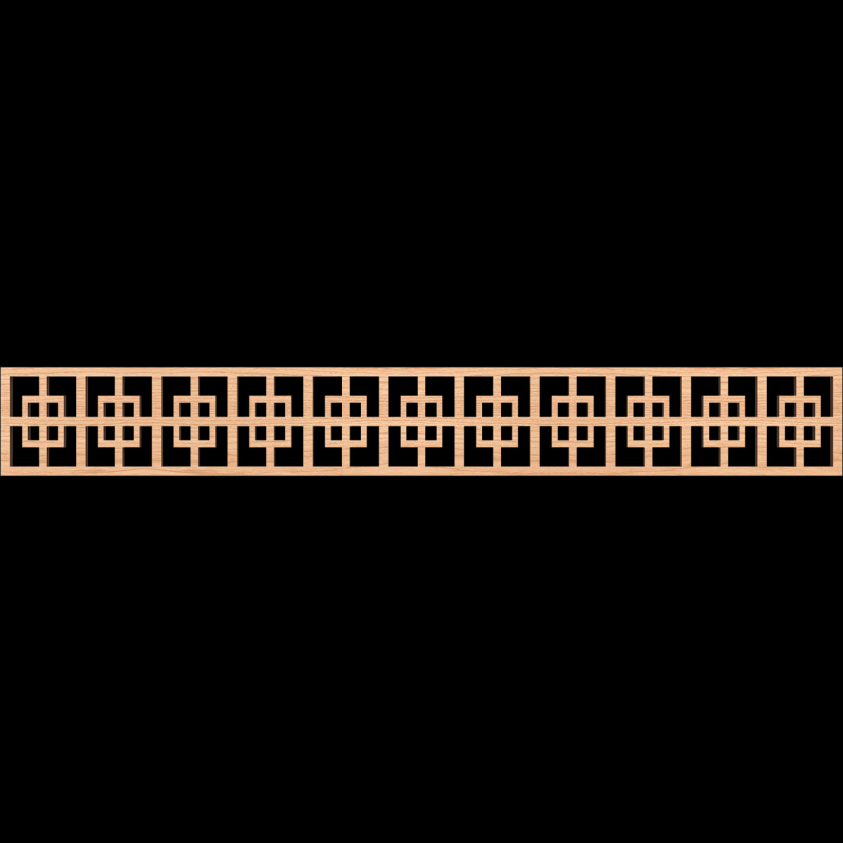 Cambridge Fretwork Moulding - Decorative Wood Trim for Home & Furniture | Perfect for DIY Projects, Wall Paneling, and Cabinet Accents