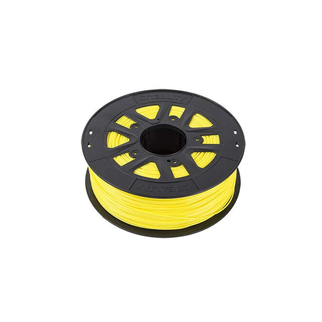 Premium 1.75mm ABS 3D Printer Filament - High Precision +/-0.02mm for 3D Printing Pens & Printers | 1kg Spool | Vibrant Yellow | Ideal for DIY Projects, Prototyping & Creative Crafts