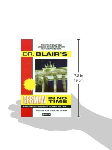 Dr. Blair's German in No Time: Proven Fast Language Learning Audiobook - Learn German Quickly for Travel, Business & Daily Life (Gildan Audiobooks)