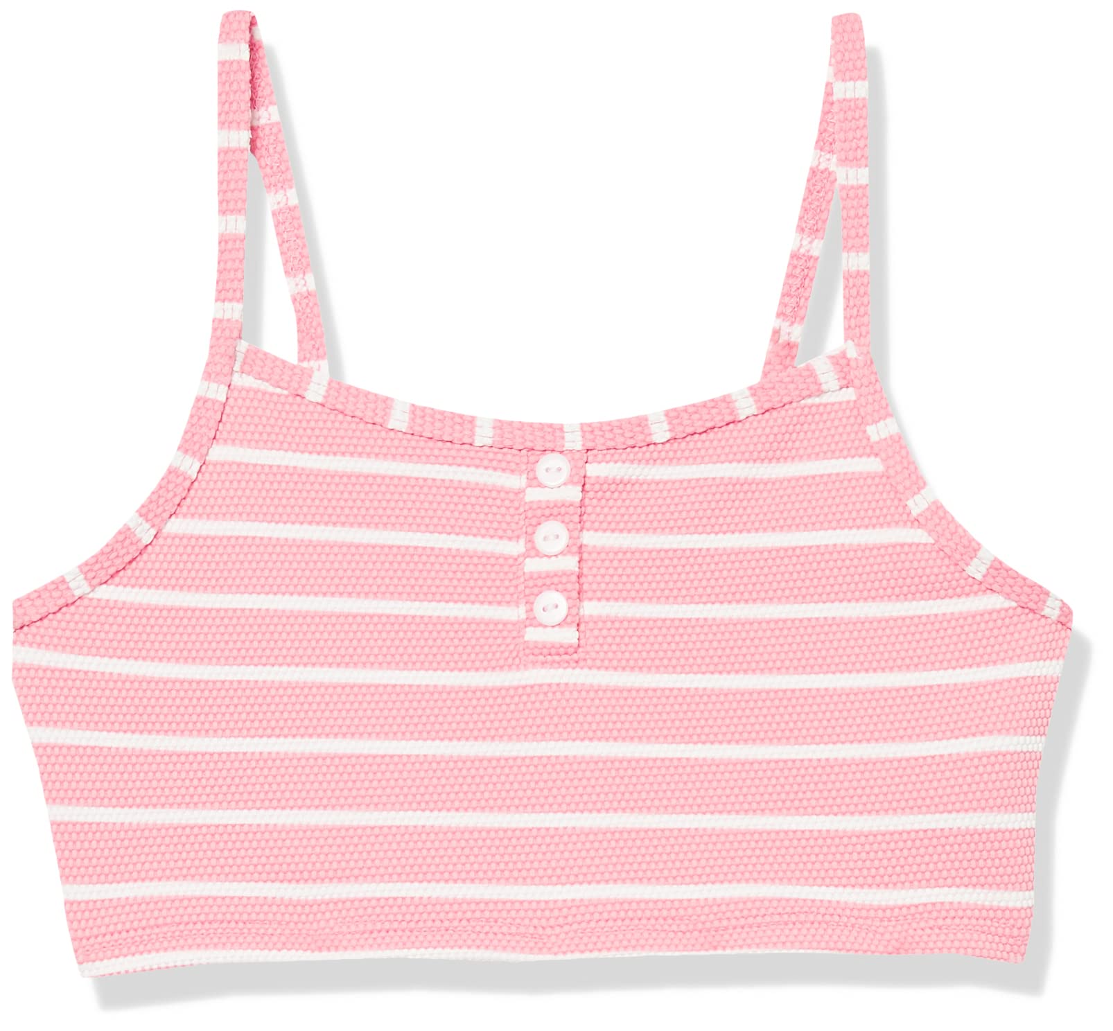 Splendid Women's Comfortable Atmospheric Stripe Cami Bra & Retro Pant Set for Casual Wear and Relaxation
