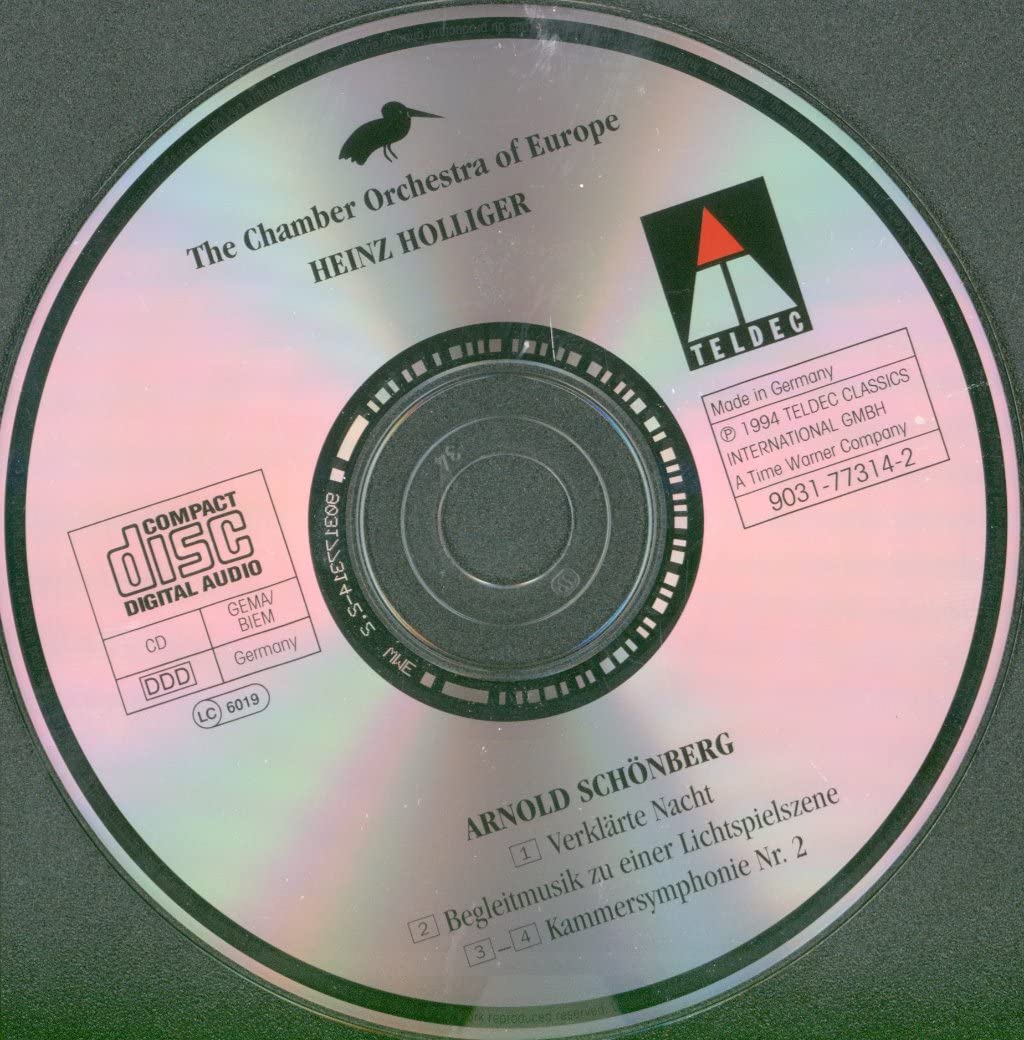 Transfigured Night & Chamber Symphony No. 2 - Classical Music CD for Romantic Evenings & Dinner Parties | Arnold Schoenberg