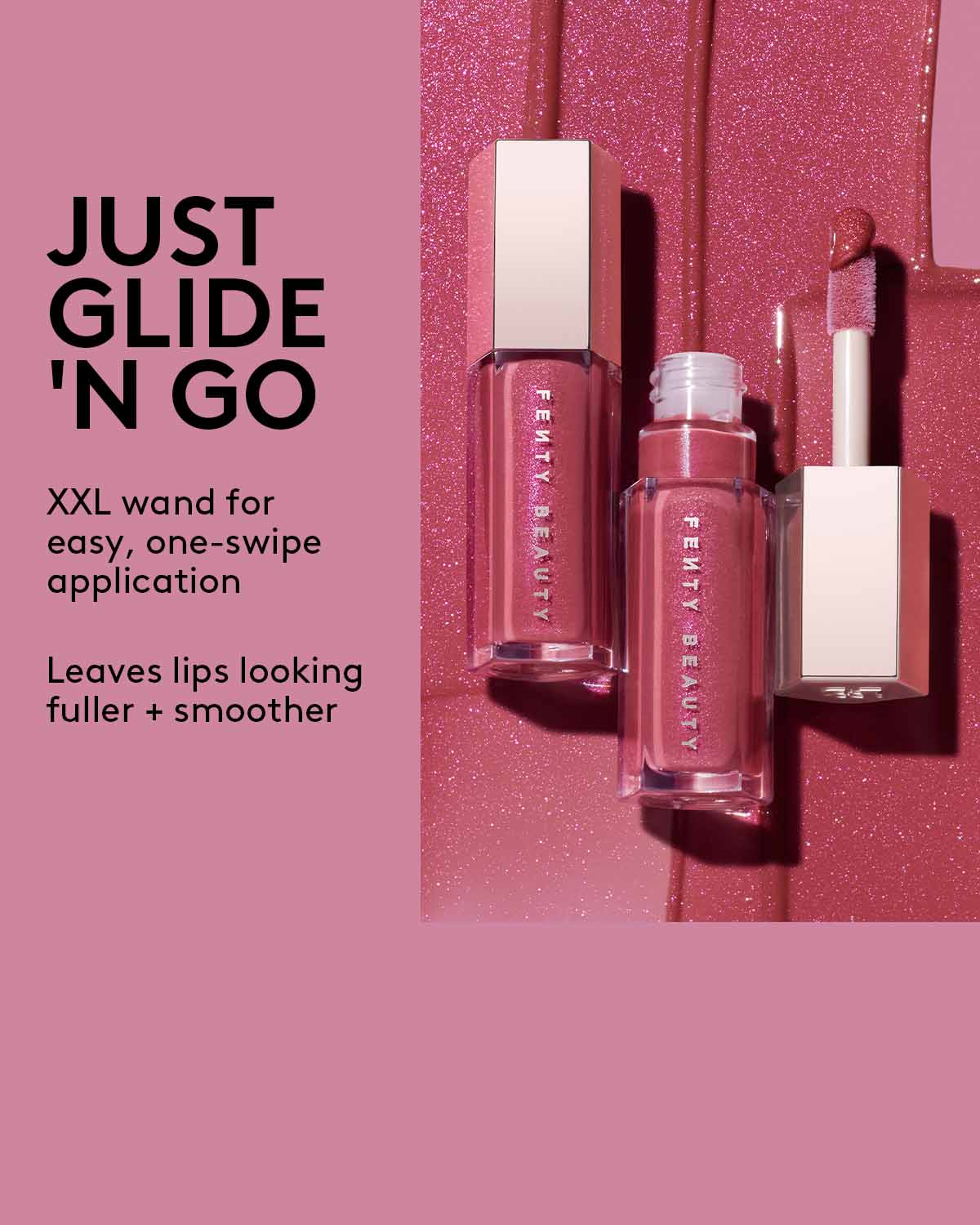 Gloss Bomb Cream Color Drip Lip Cream - Mauve Wives | Long-Lasting Hydrating Lipstick with High Shine | Perfect for Date Night, Parties & Everyday Wear