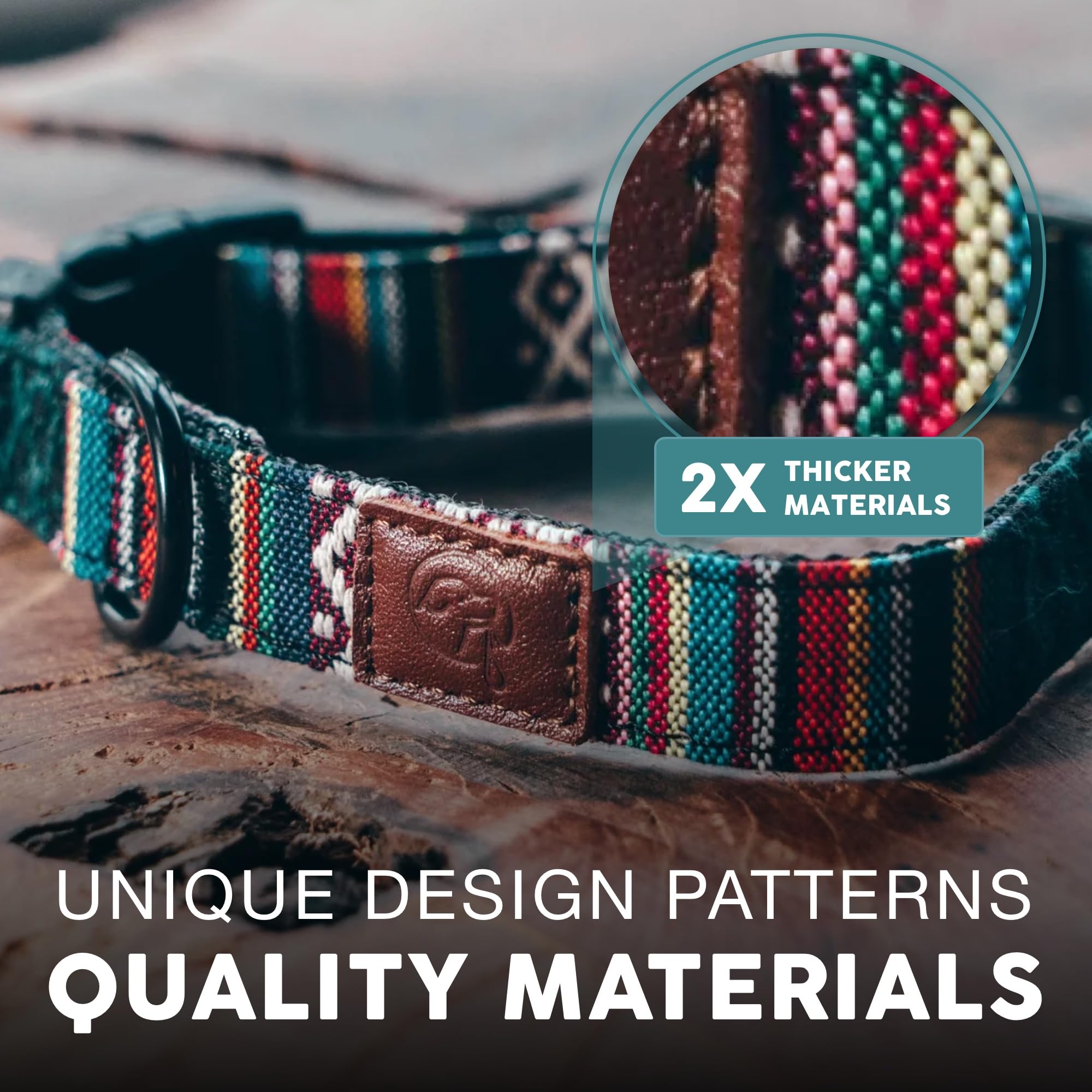 Embark Urban Dog Collar - Premium Nylon Adjustable Collar for Medium Dogs | Strong Buckle & Comfortable Fit | Perfect for Daily Walks, Training & Outdoor Adventures