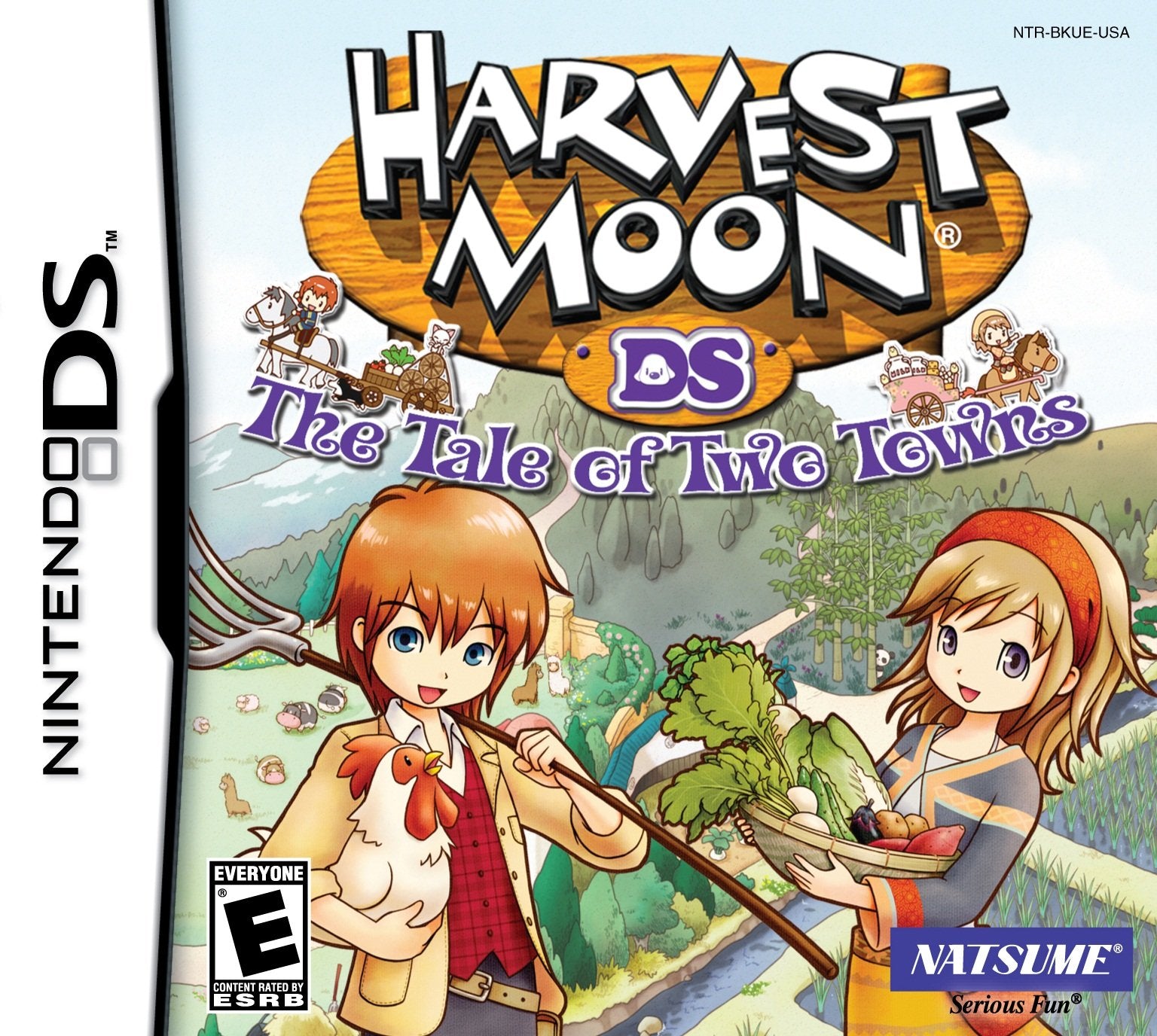 Harvest Moon: Tale of Two Towns - Farming Simulation Game for Nintendo 3DS & DS - Build Your Dream Farm & Romance Villagers - Perfect for Relaxing Gameplay & Farming Enthusiasts