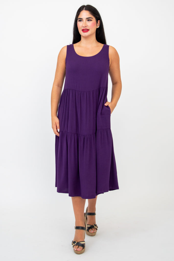 Juni Dress - Royale Linen Bamboo Blend - Perfect for Summer Weddings & Beach Vacations